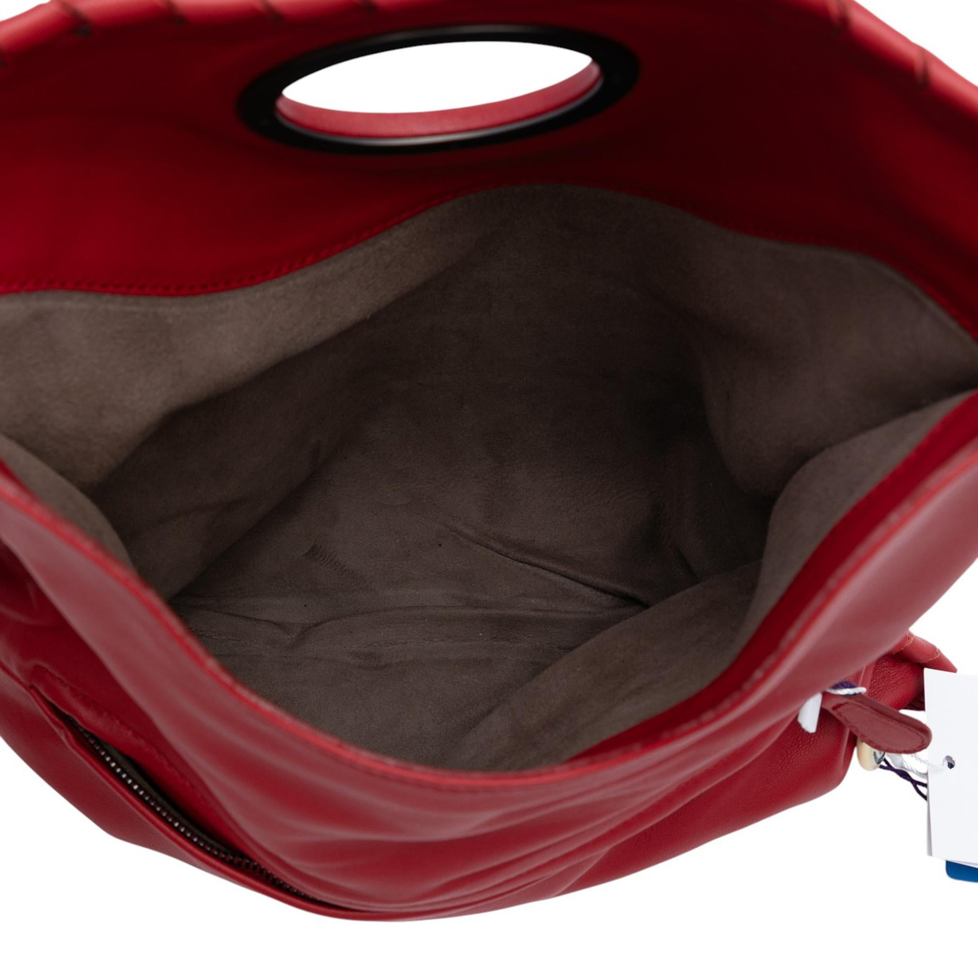 Bottega Veneta Nappa Intrecciato Turn Lock Clutch