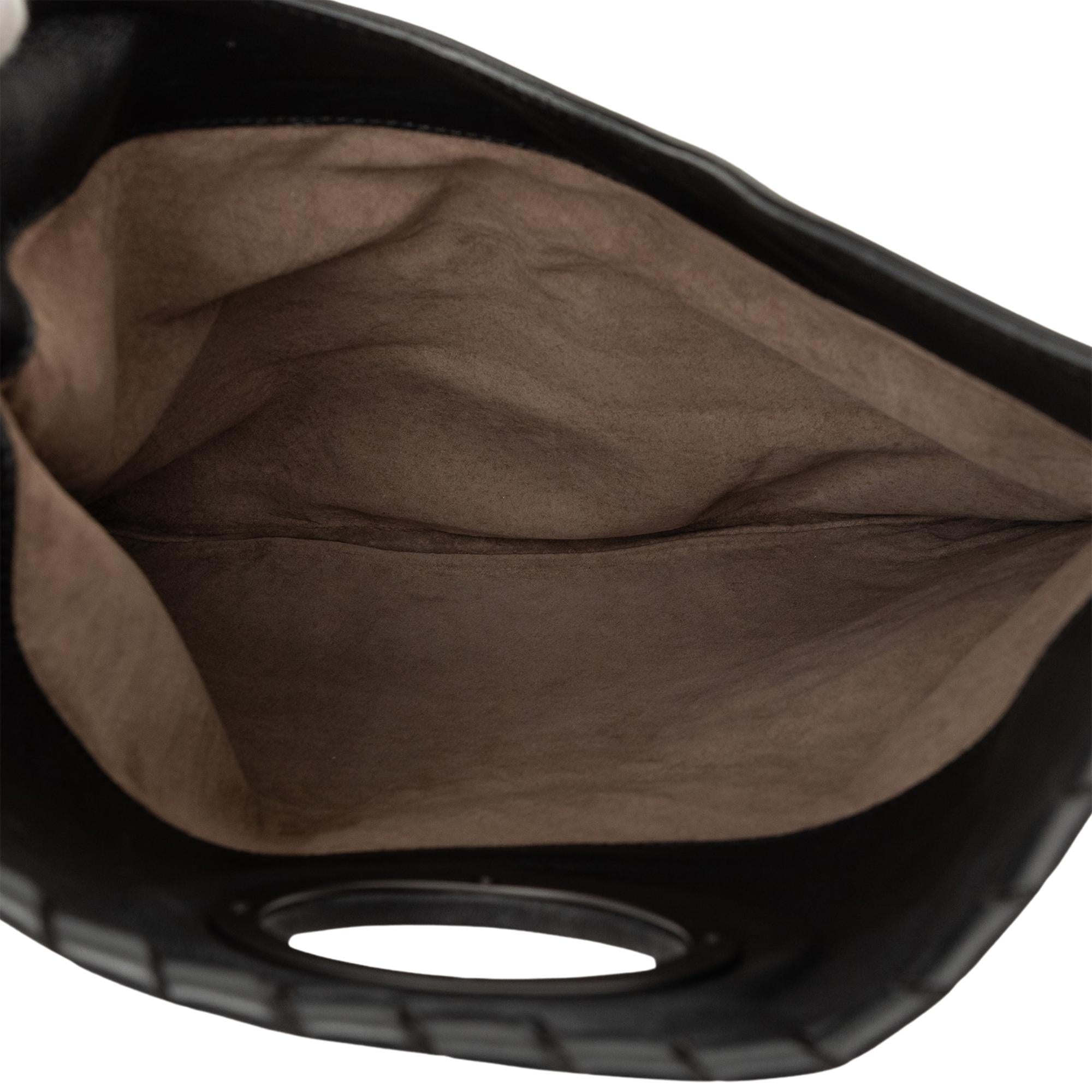 Bottega Veneta Nappa Intrecciato Turn Lock Clutch