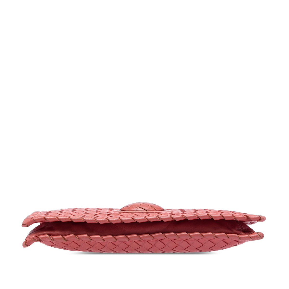 Bottega Veneta Nappa Intrecciato Turn Lock Clutch