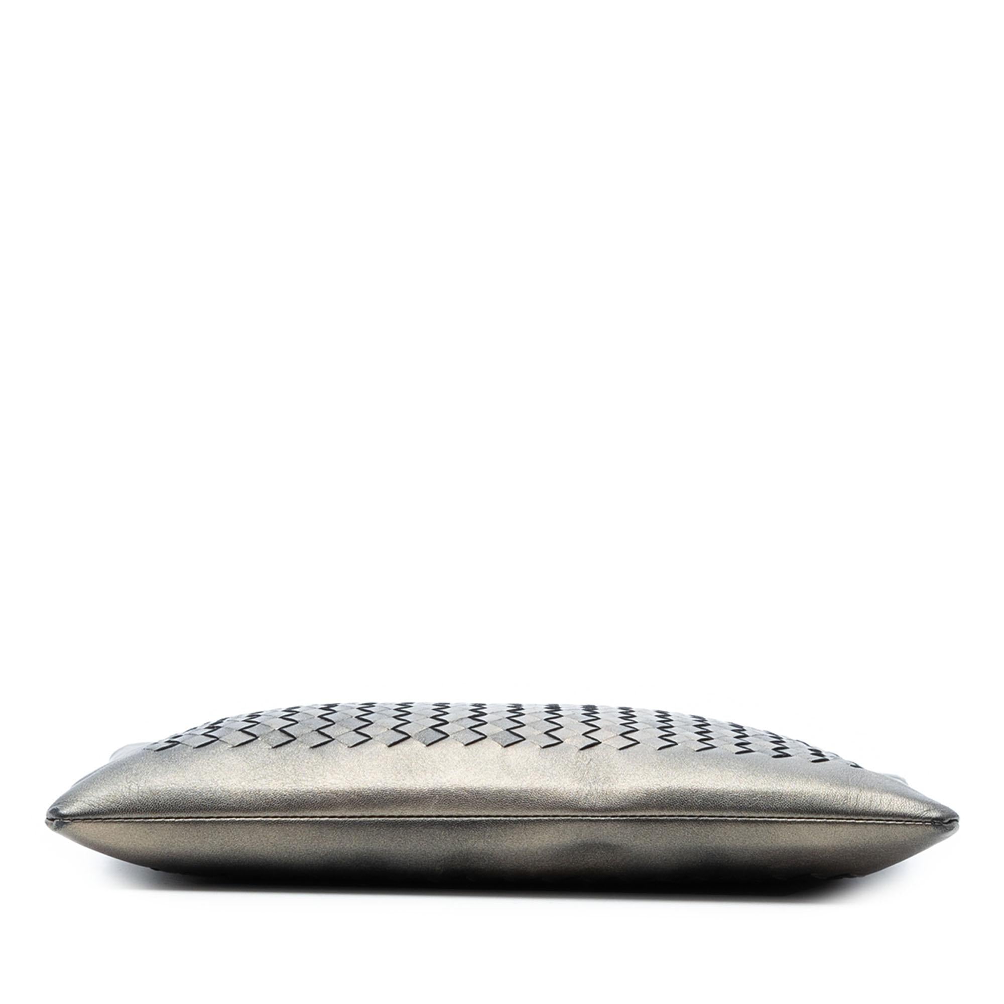 Bottega Veneta Nappa Intrecciato Wristlet Clutch
