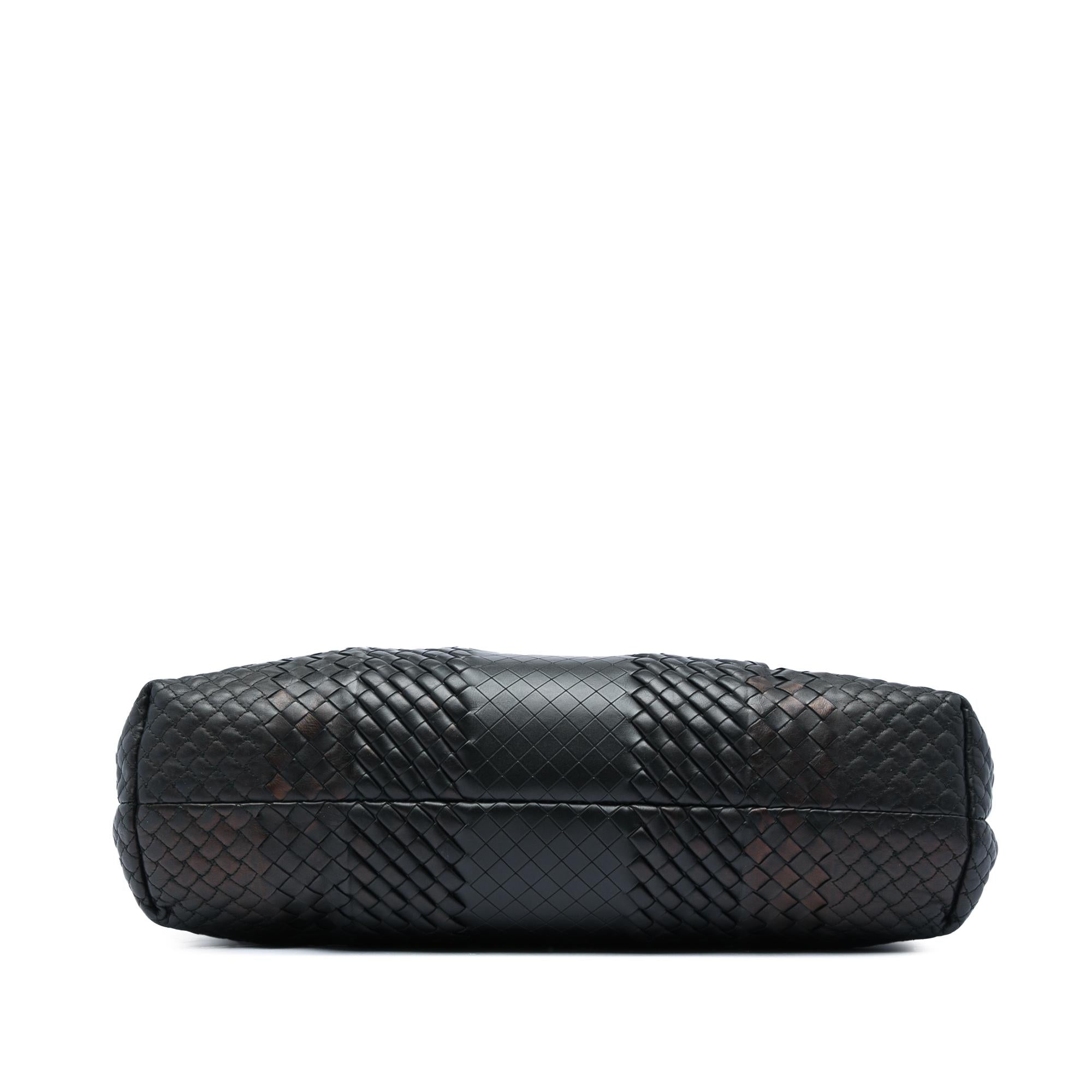 Bottega Veneta Nappa Intreccio Imperatore Business Bag