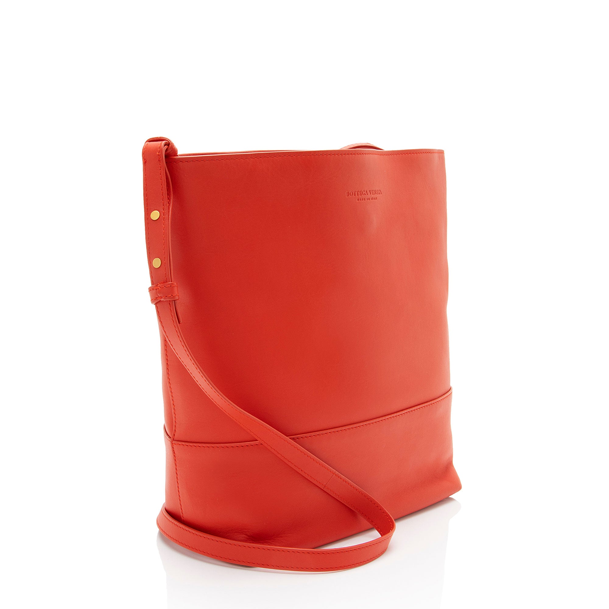 Bottega Veneta Nappa Leather Bucket Bag