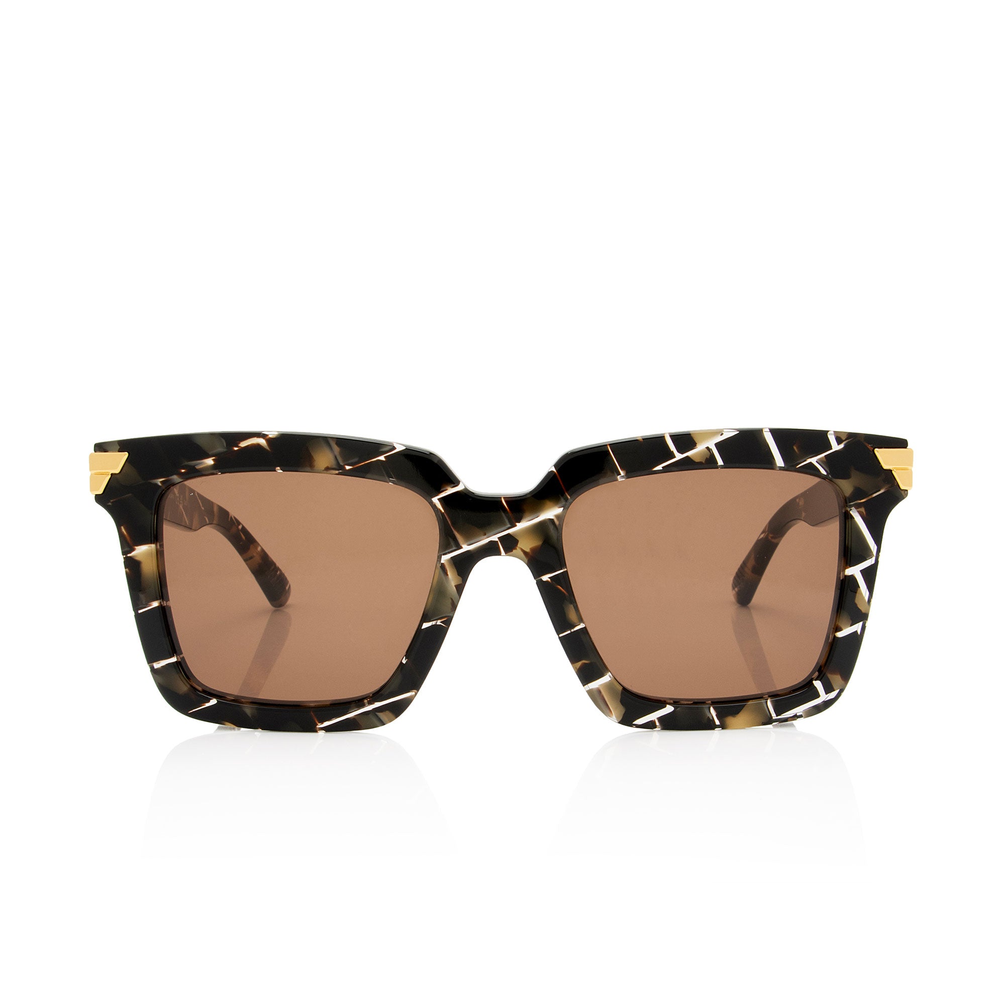 Bottega Veneta Oversized Square Sunglasses (SHF-Wpb60k)