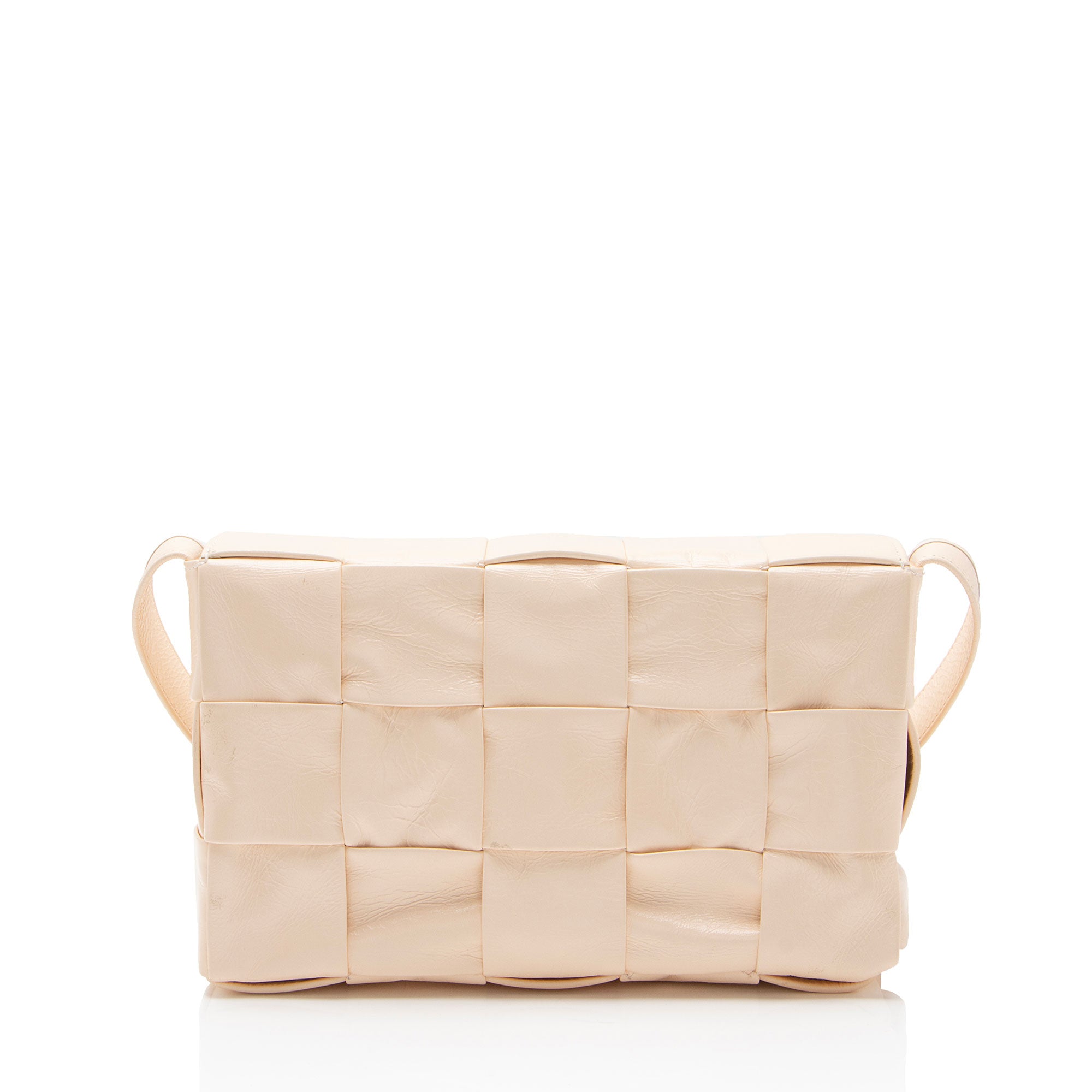 Bottega Veneta Paper Calfskin Cassette Crossbody