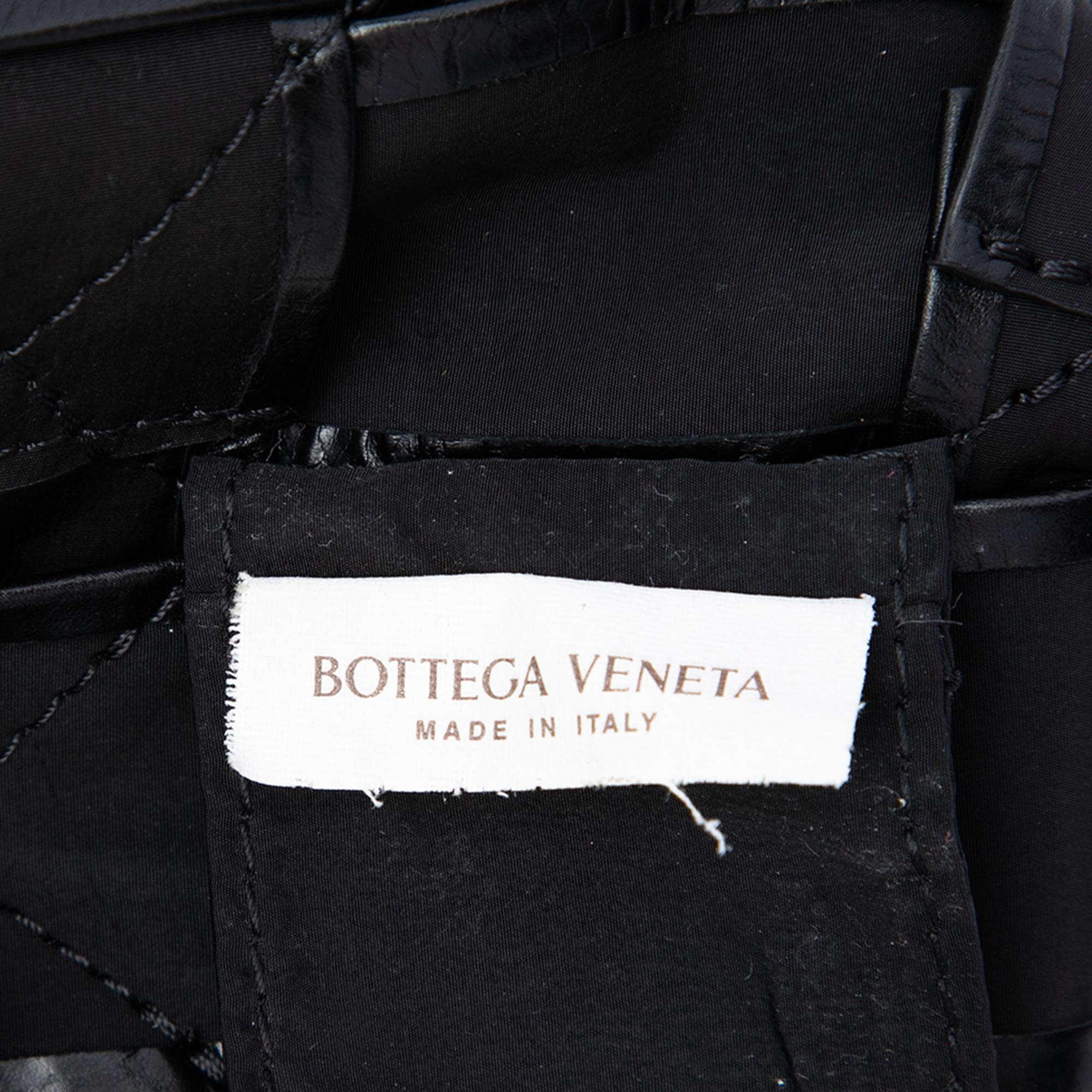 Bottega Veneta Paper Calfskin Maxi Intrecciato Cassette Clutch