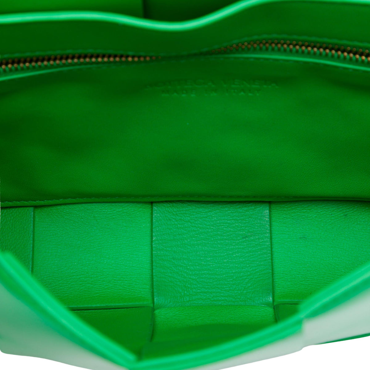 Bottega Veneta Patent Intrecciato Cassette Crossbody
