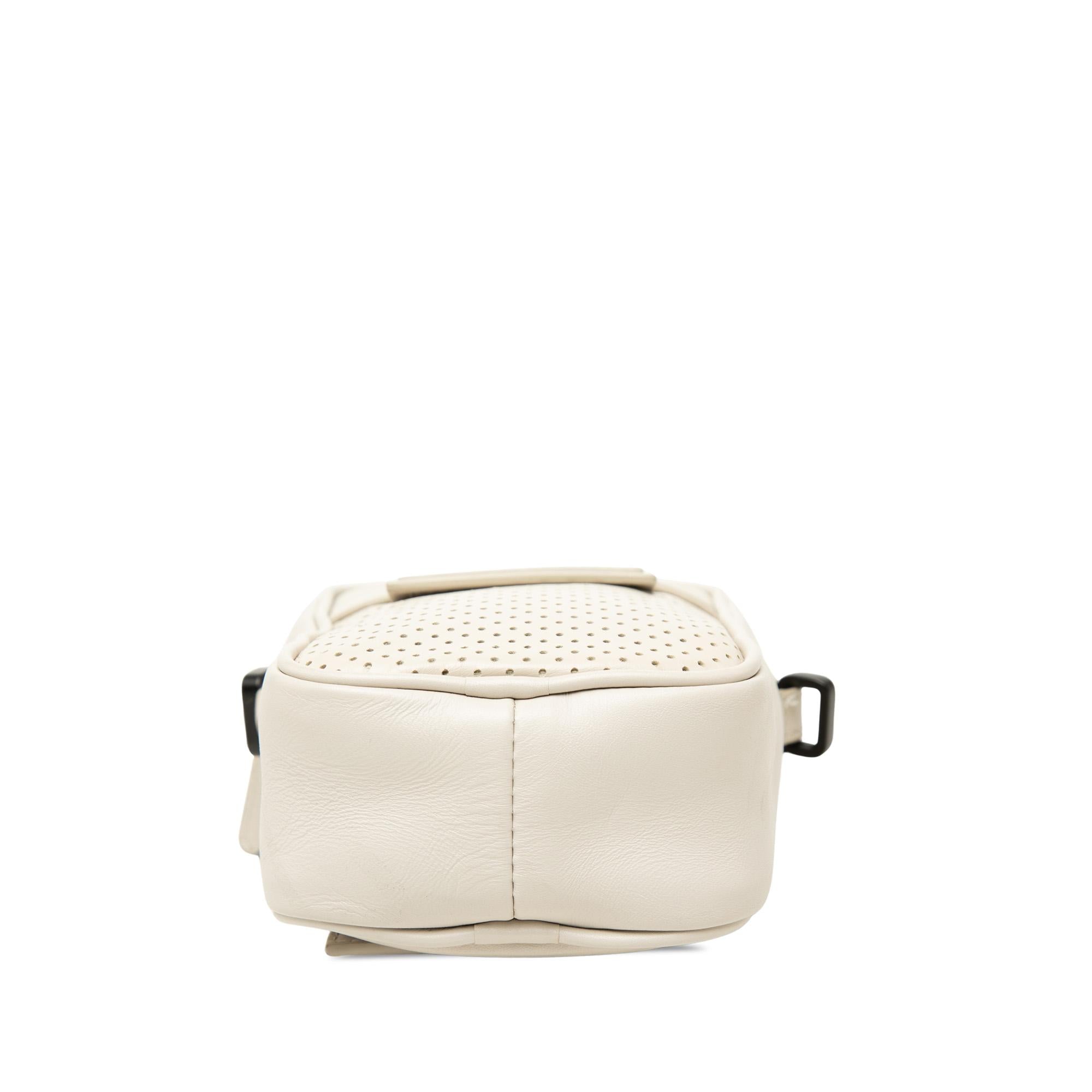 Bottega Veneta Perforated Calfskin Leggero Crossbody
