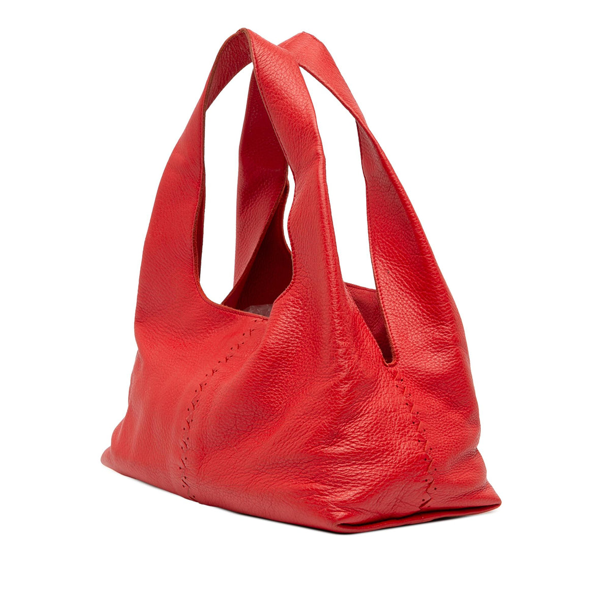 Bottega Veneta Perforated Cervo Stitched Shoulder Bag