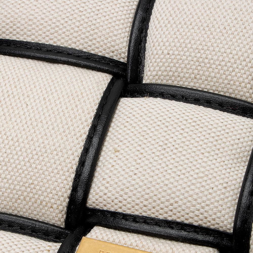 Bottega Veneta Puffed Canvas Cassette Crossbody