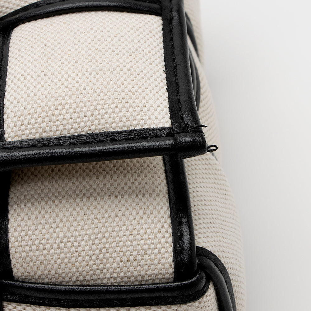Bottega Veneta Puffed Canvas Cassette Crossbody
