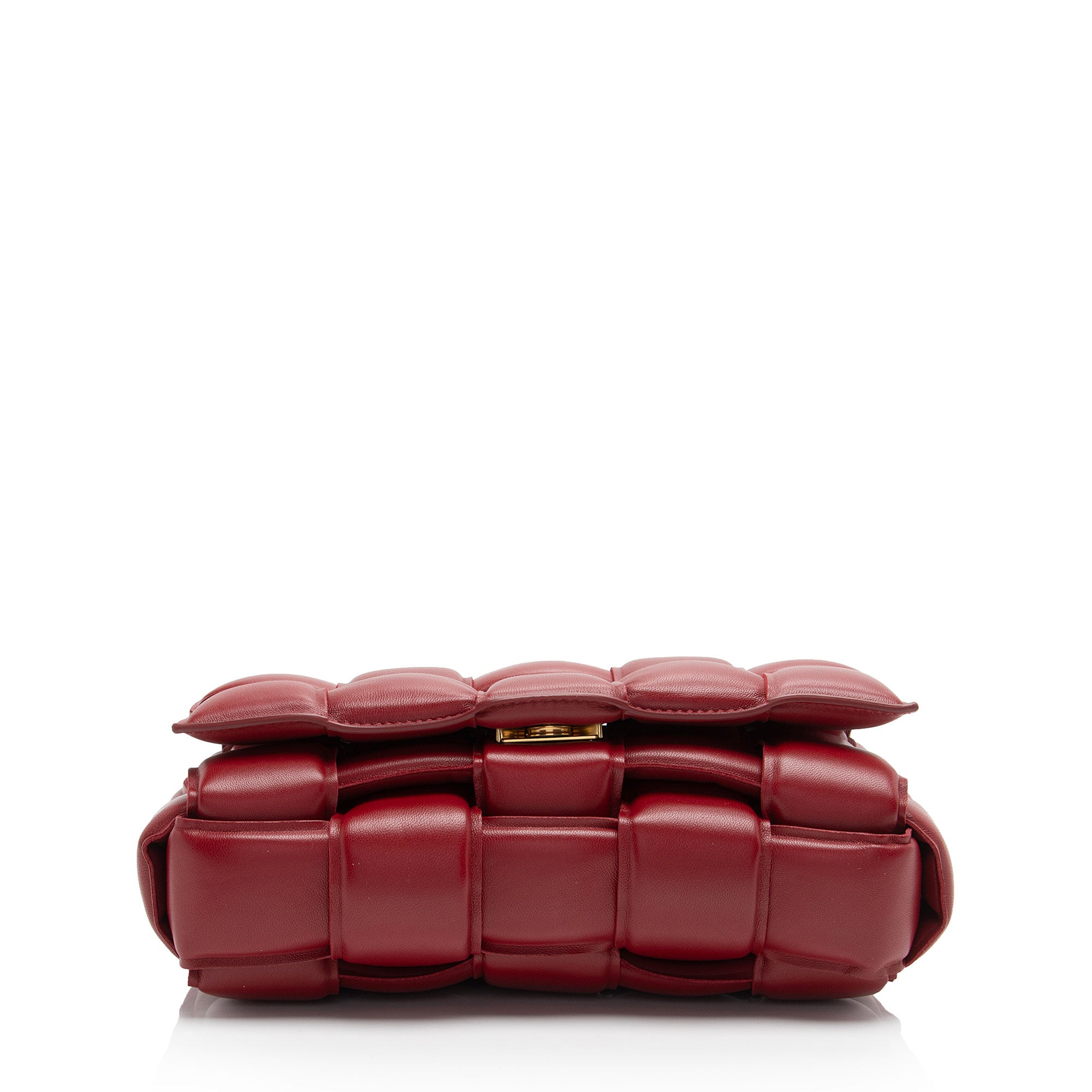 Bottega Veneta Puffed Leather Cassette Crossbody (SHF-WyihDy)
