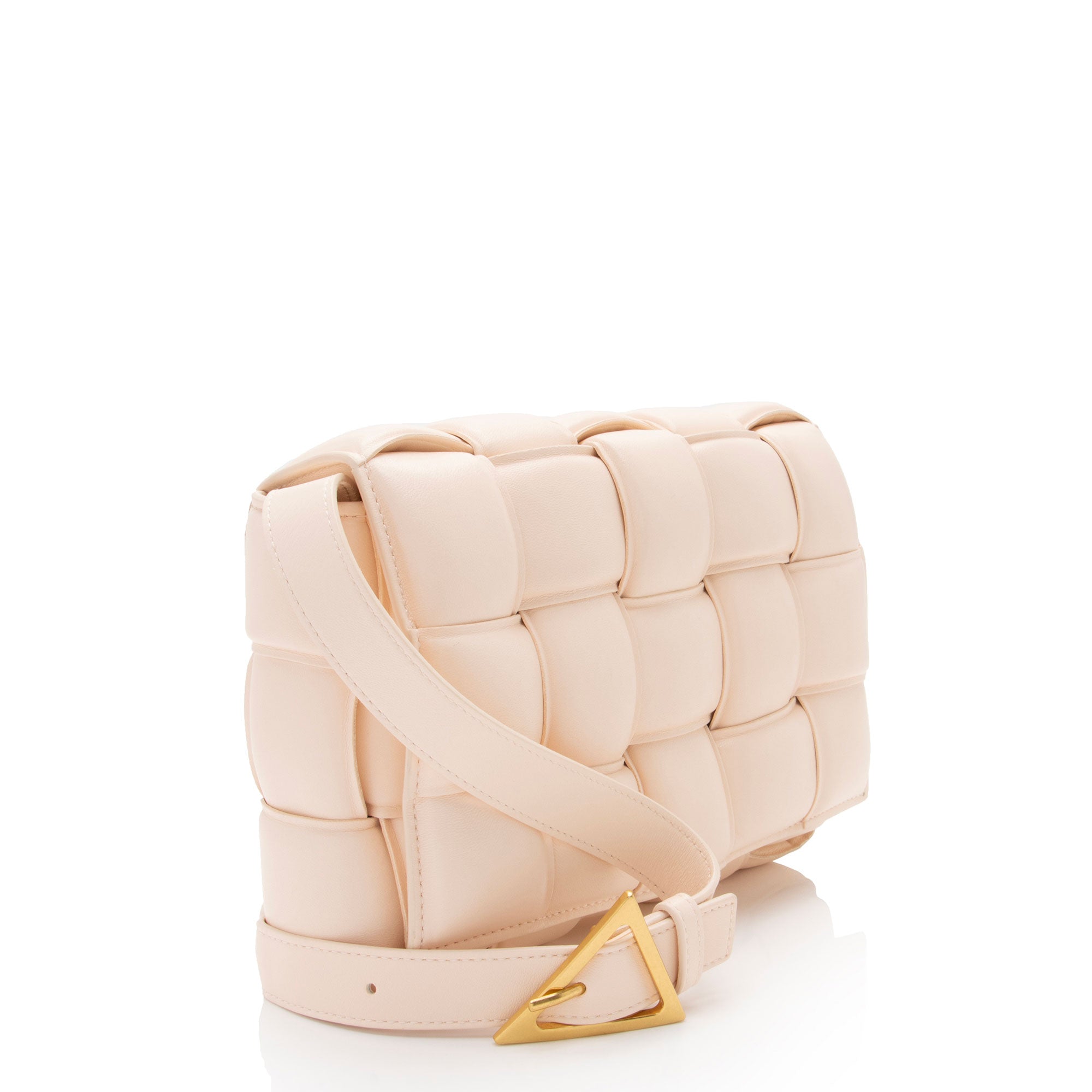 Bottega Veneta Puffed Leather Cassette Crossbody