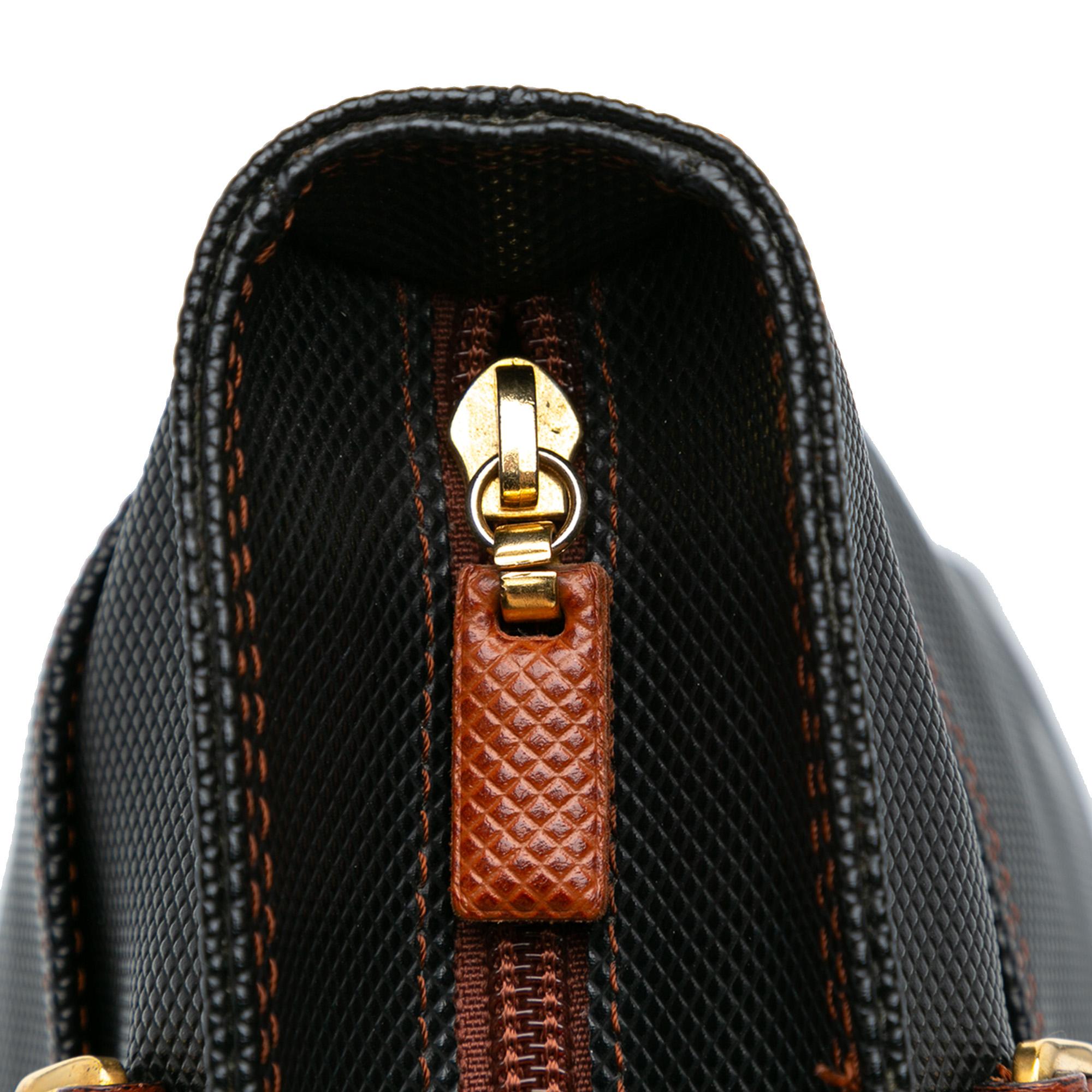Bottega Veneta Rubberized Canvas Marco Polo Satchel (SHG-rVWCCM)