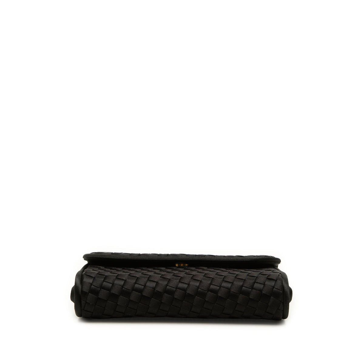 Bottega Veneta Satin Intrecciato Flap Crossbody