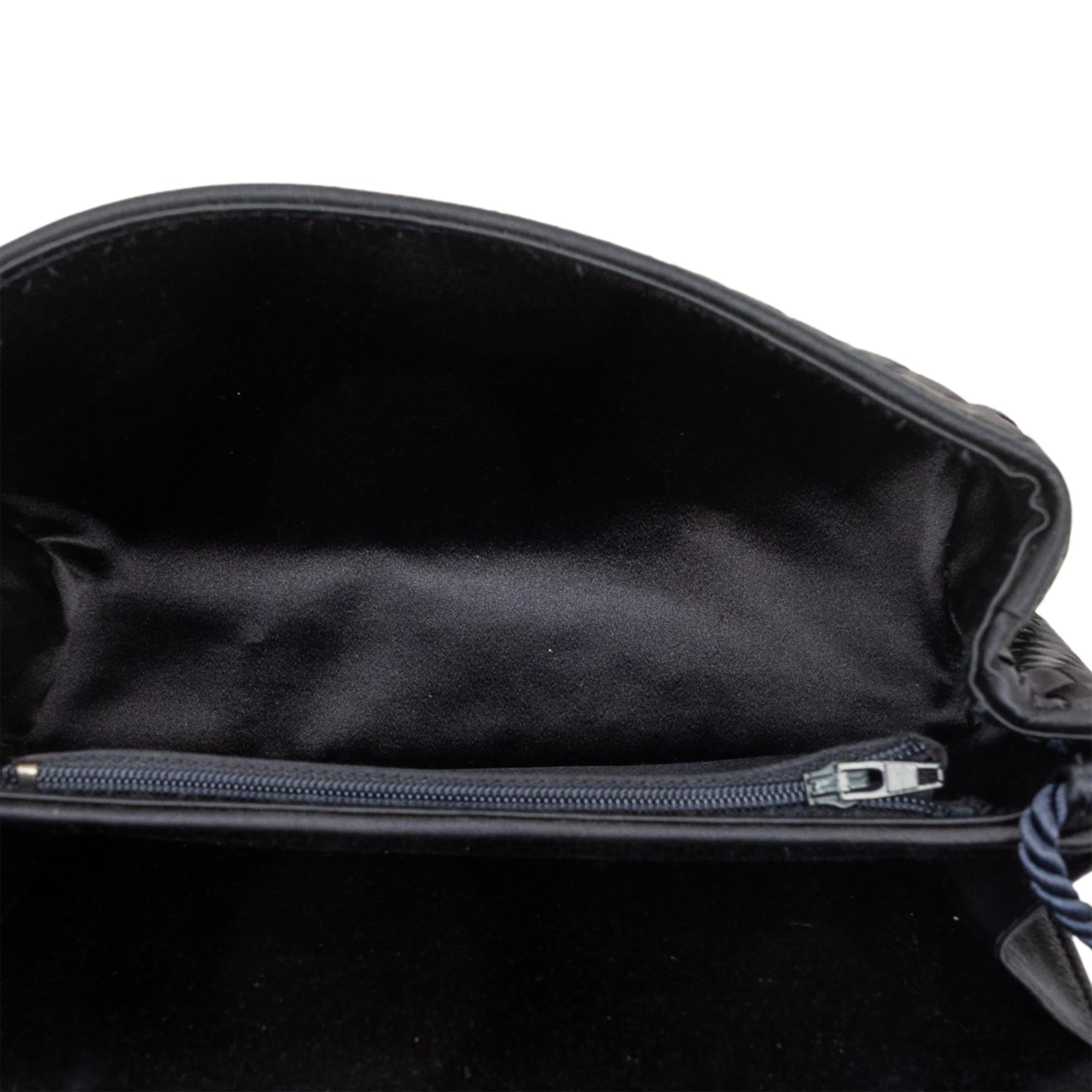 Bottega Veneta Satin Intrecciato Shoulder Bag