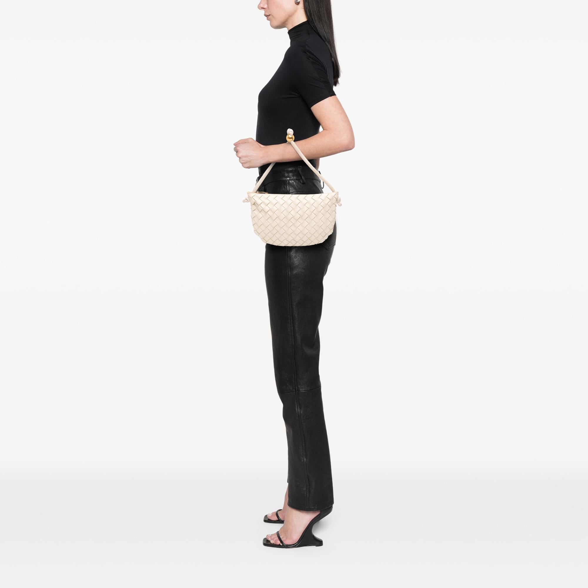 Bottega Veneta Small Lambskin Intrecciato Turn Pouch