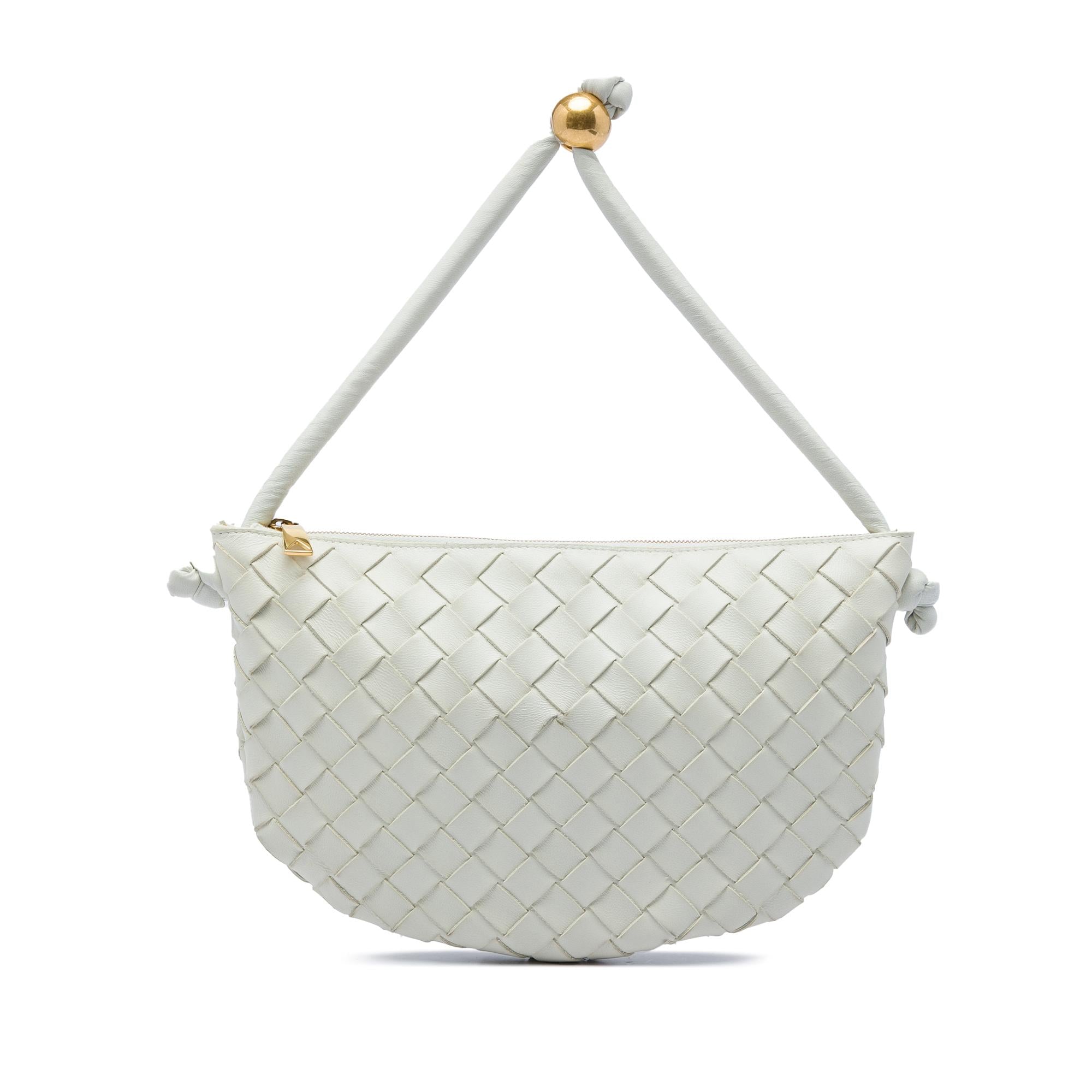 Bottega Veneta Small Lambskin Intrecciato Turn Pouch