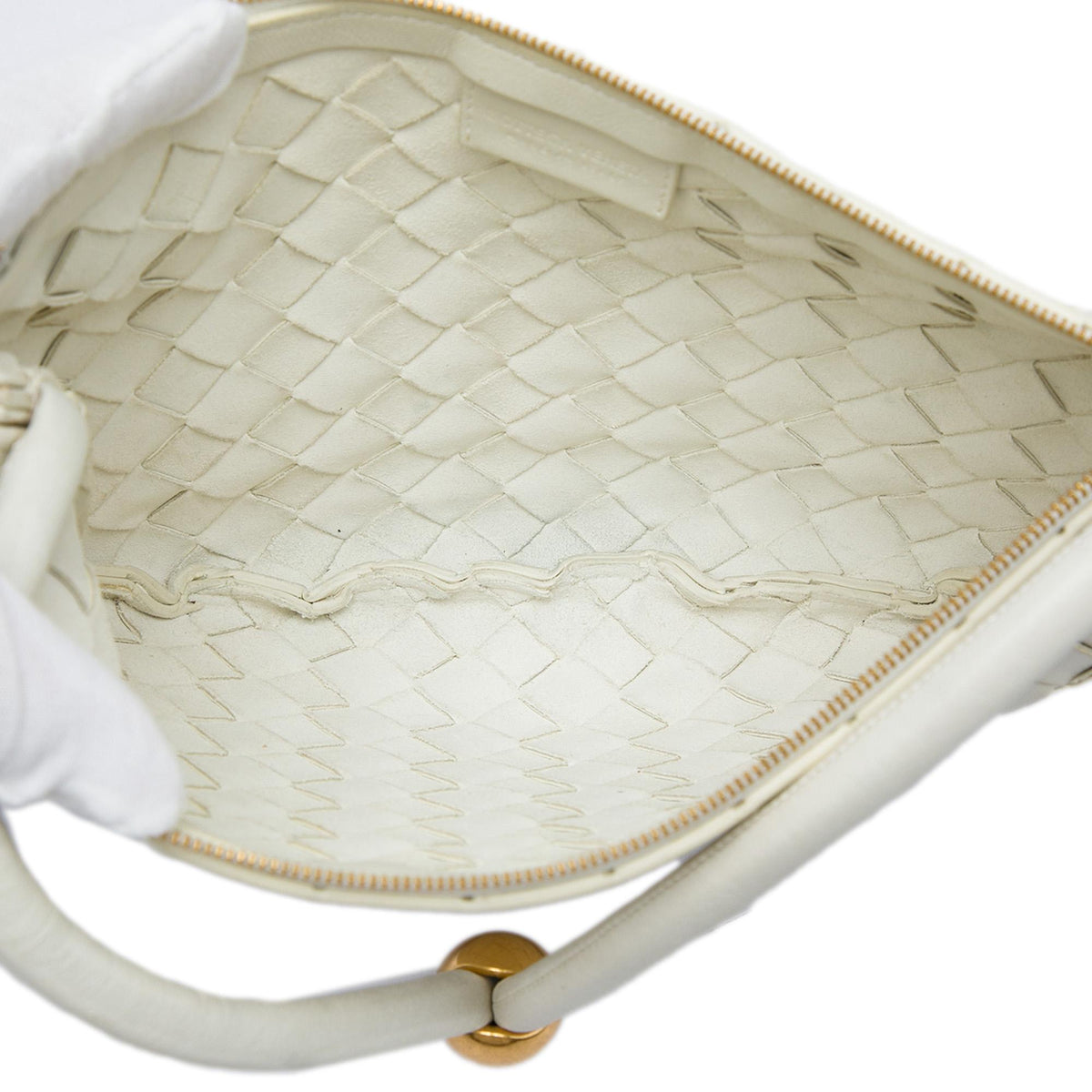 Bottega Veneta Small Lambskin Intrecciato Turn Pouch