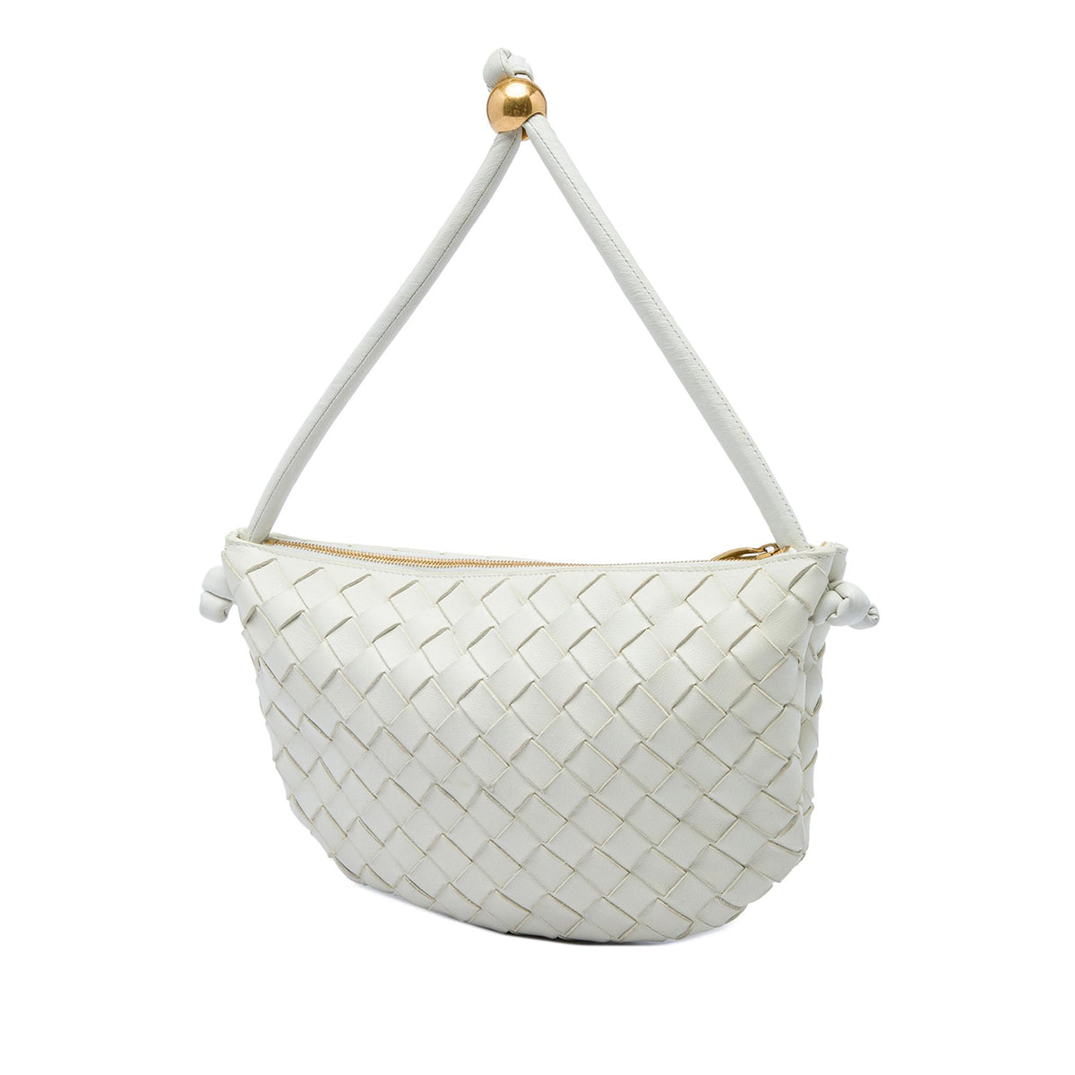 Bottega Veneta Small Lambskin Intrecciato Turn Pouch