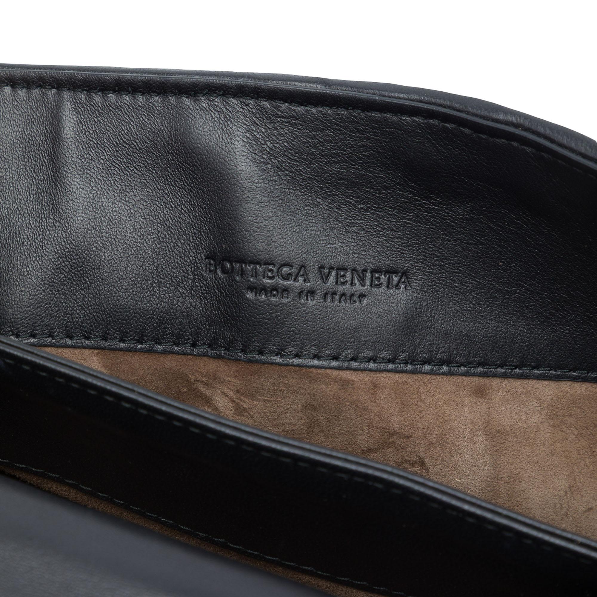 Bottega Veneta Small Nappa Diagonal Stripe Satchel