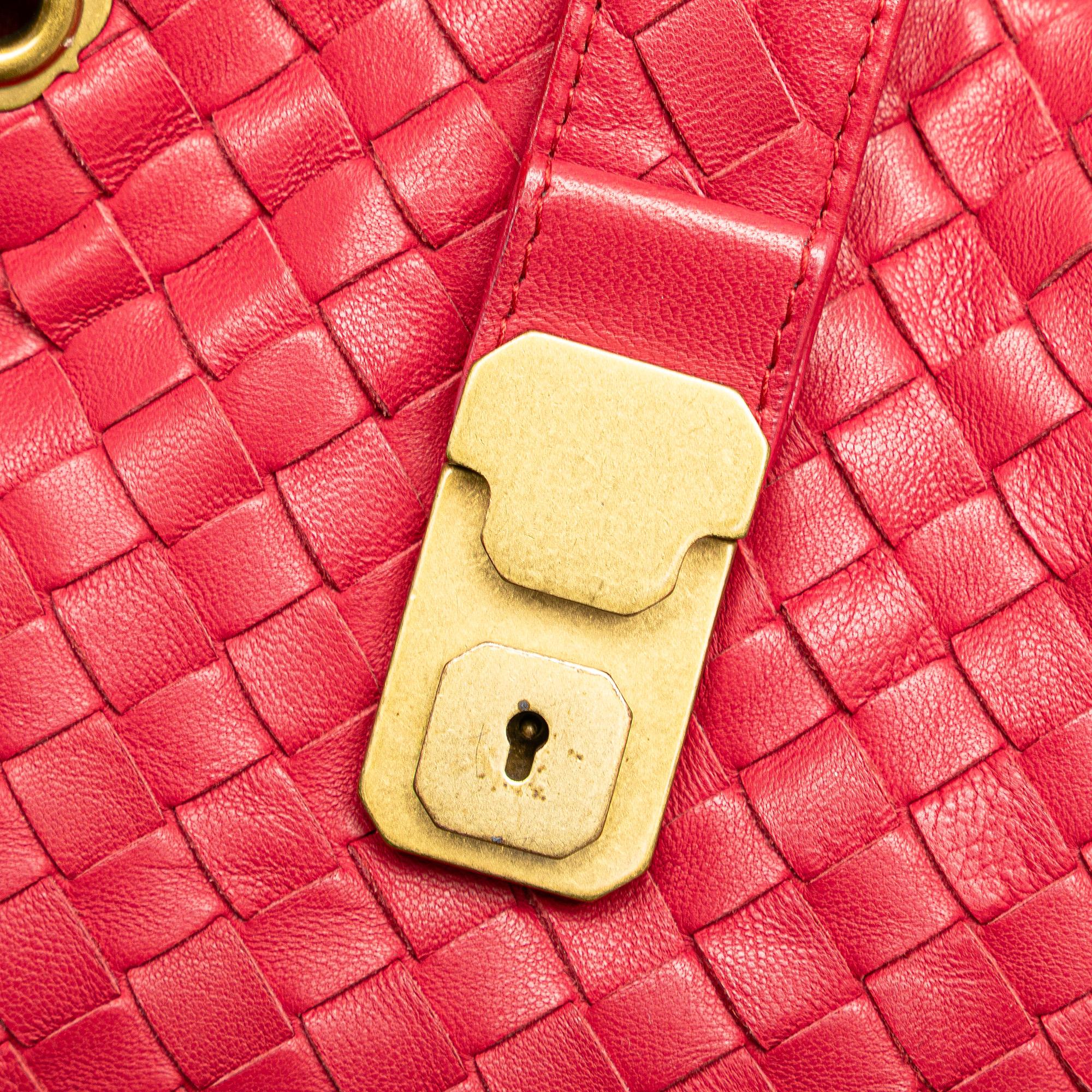 Bottega Veneta Small Nappa Intrecciato Capri