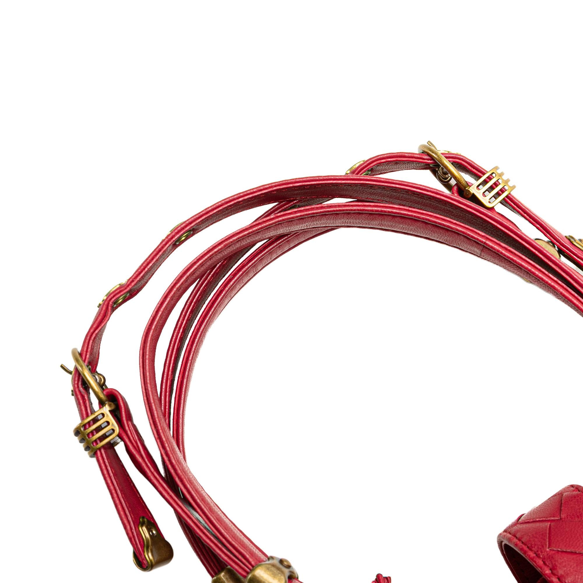 Bottega Veneta Small Nappa Intrecciato Capri