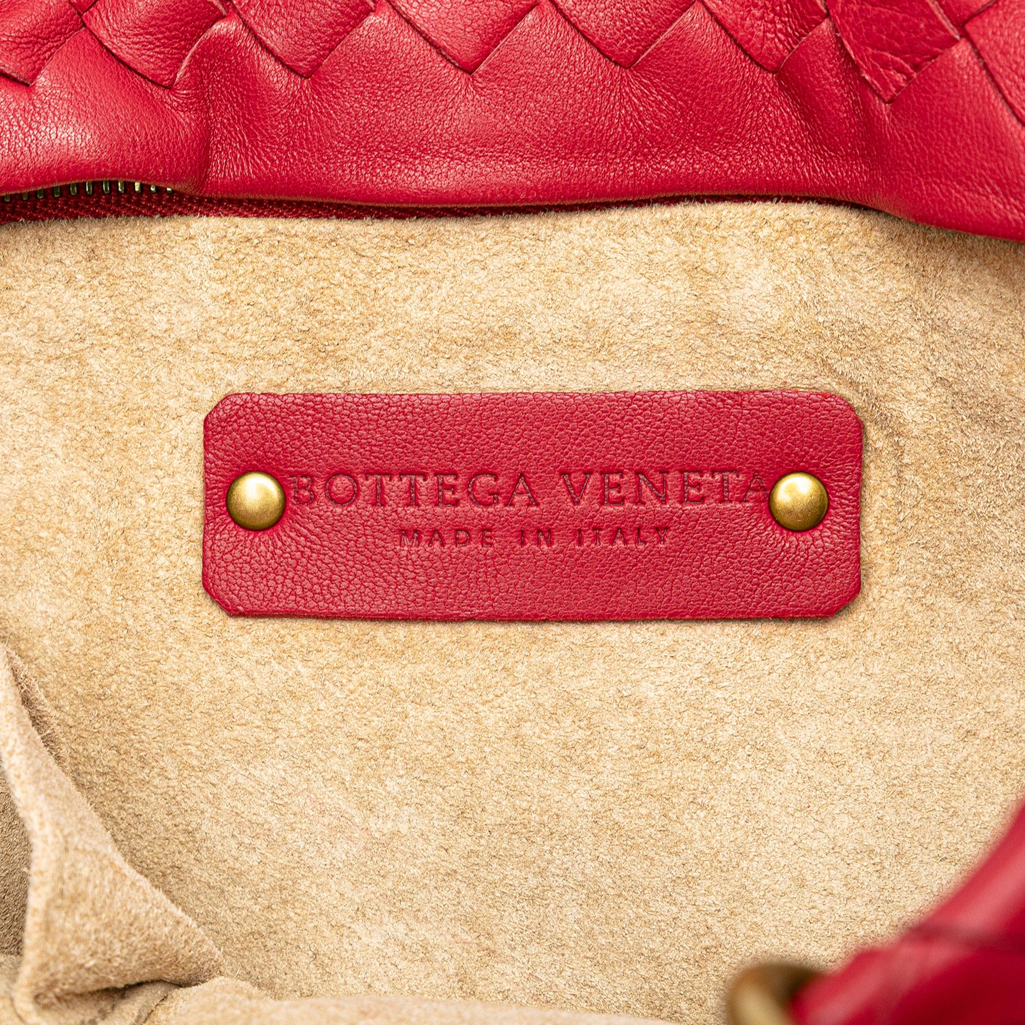 Bottega Veneta Small Nappa Intrecciato Capri