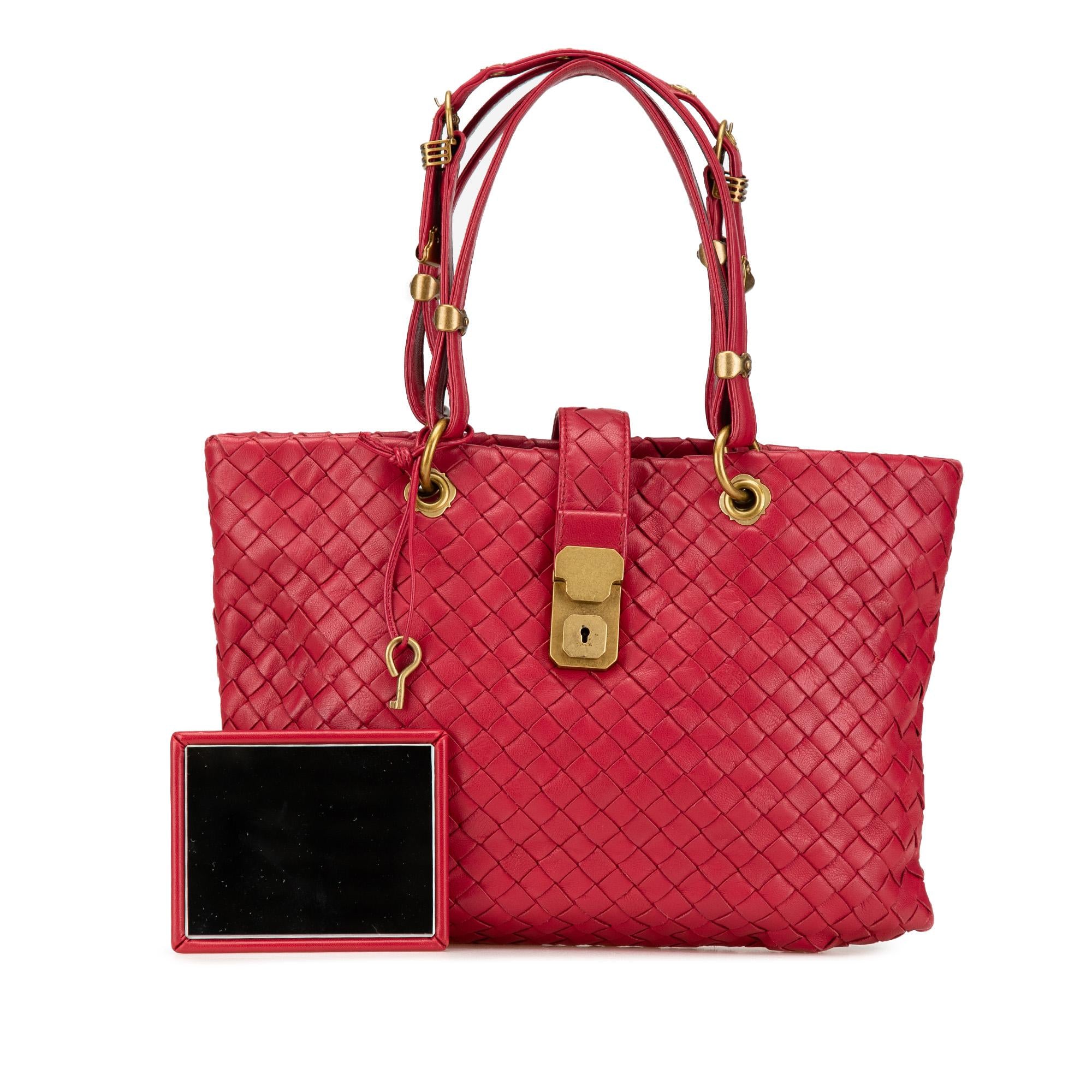 Bottega Veneta Small Nappa Intrecciato Capri