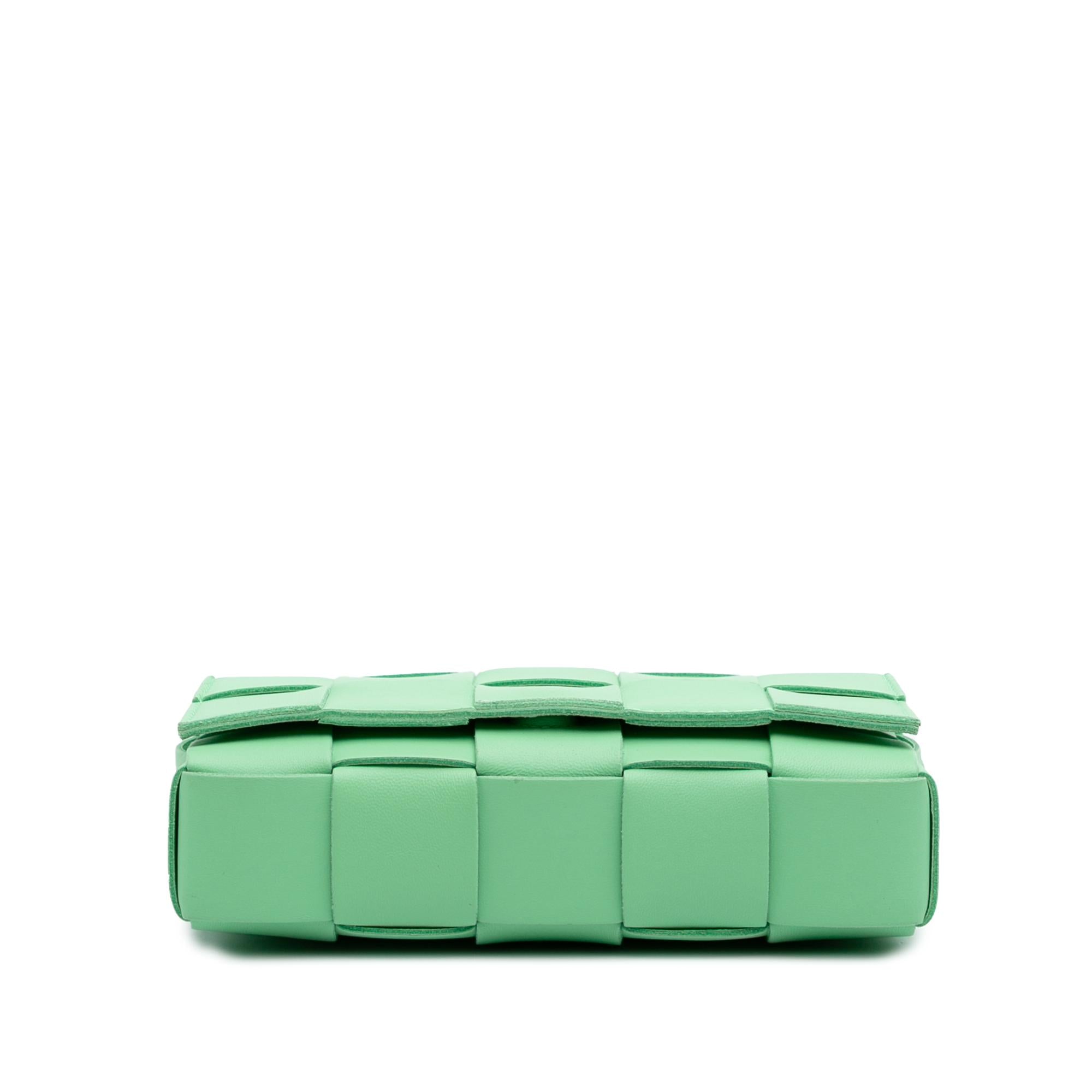 Bottega Veneta Small Nappa Intrecciato Cassette Crossbody