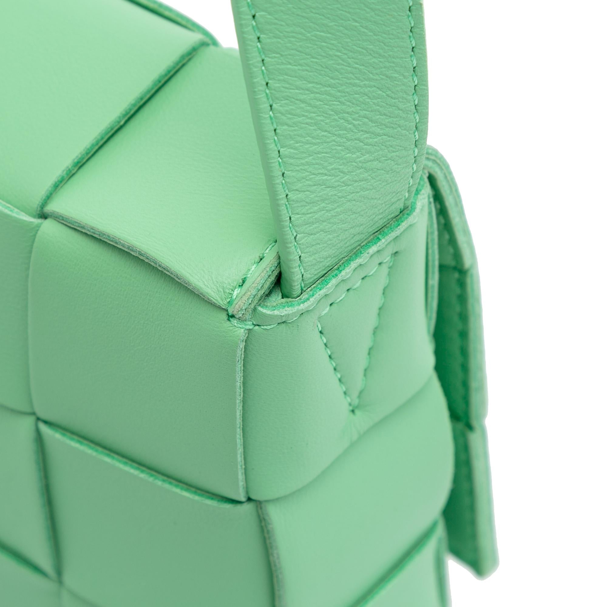 Bottega Veneta Small Nappa Intrecciato Cassette Crossbody