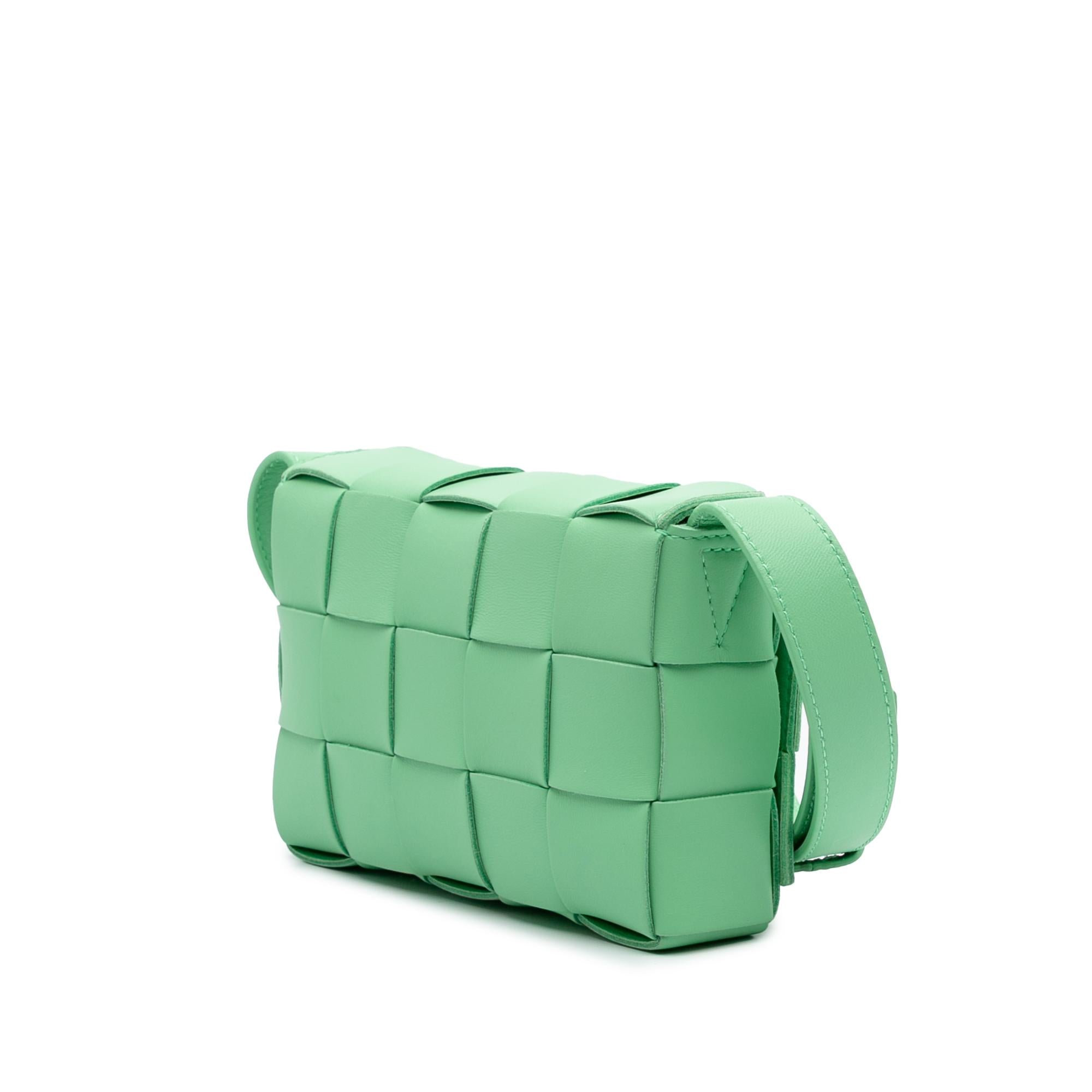 Bottega Veneta Small Nappa Intrecciato Cassette Crossbody