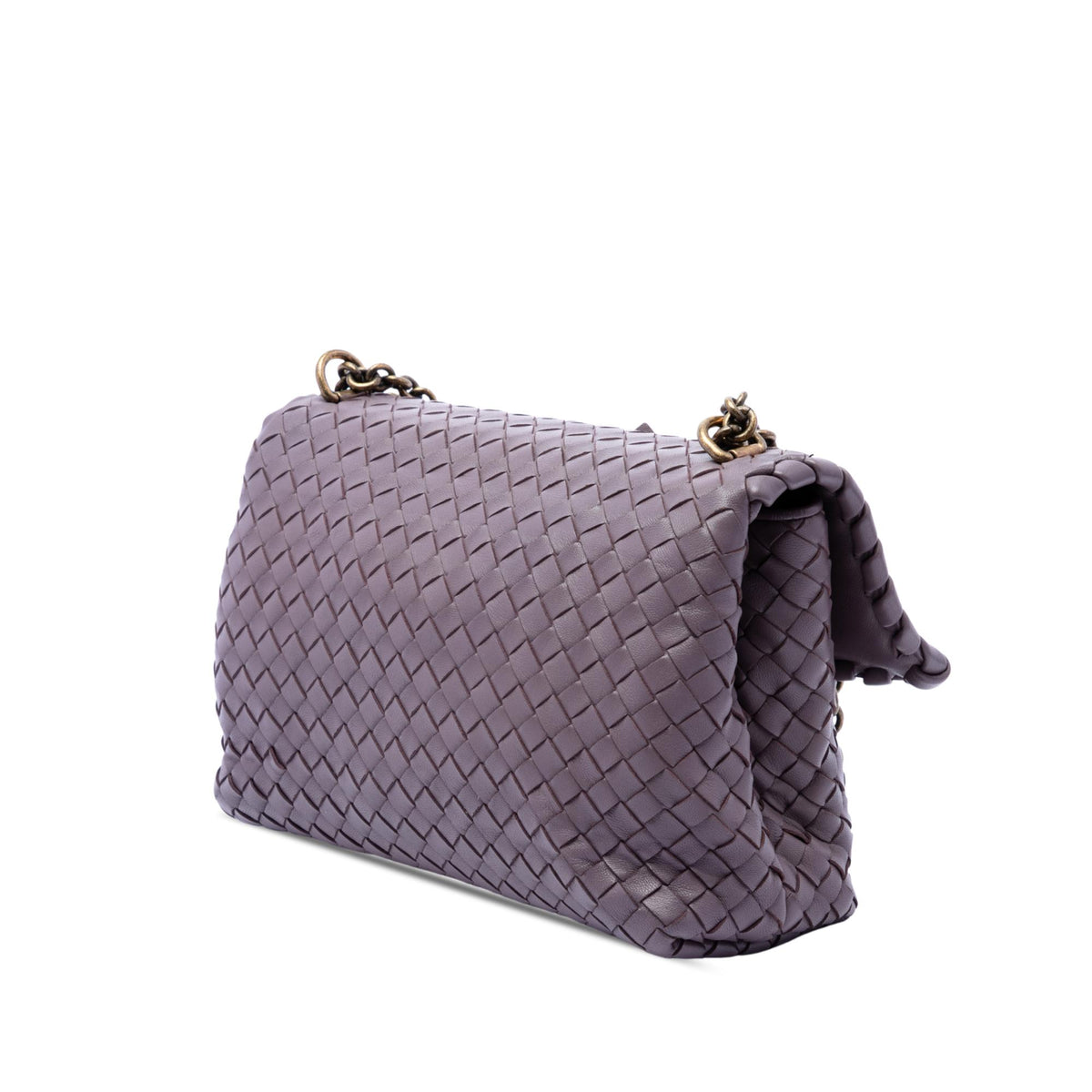 Bottega Veneta Small Nappa Intrecciato Embroidered Olimpia Shoulder Bag