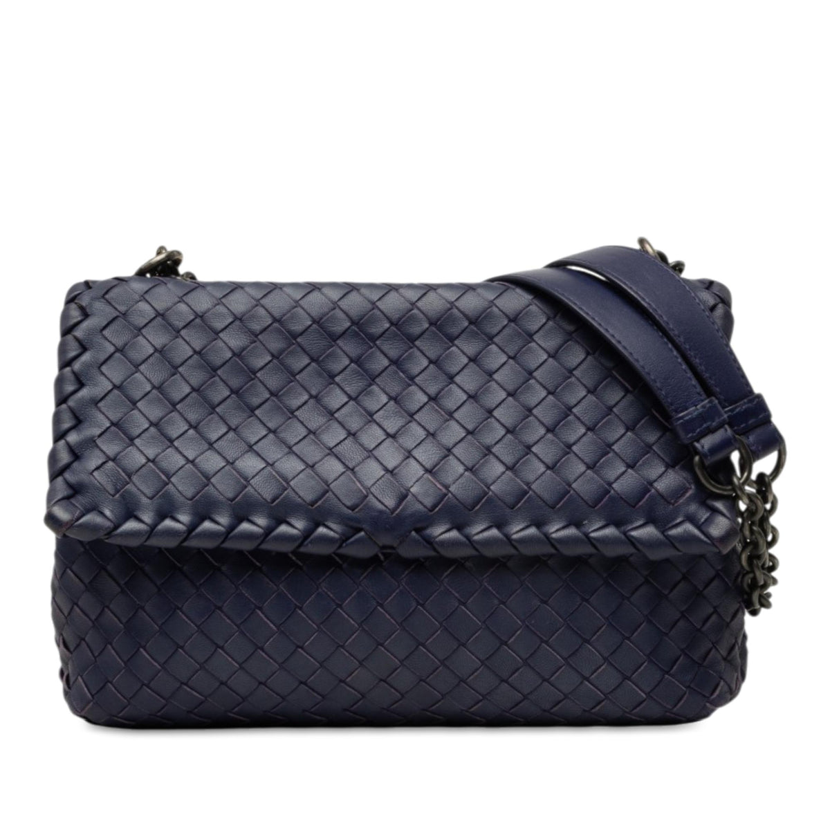 Bottega Veneta Small Nappa Intrecciato Olimpia Crossbody