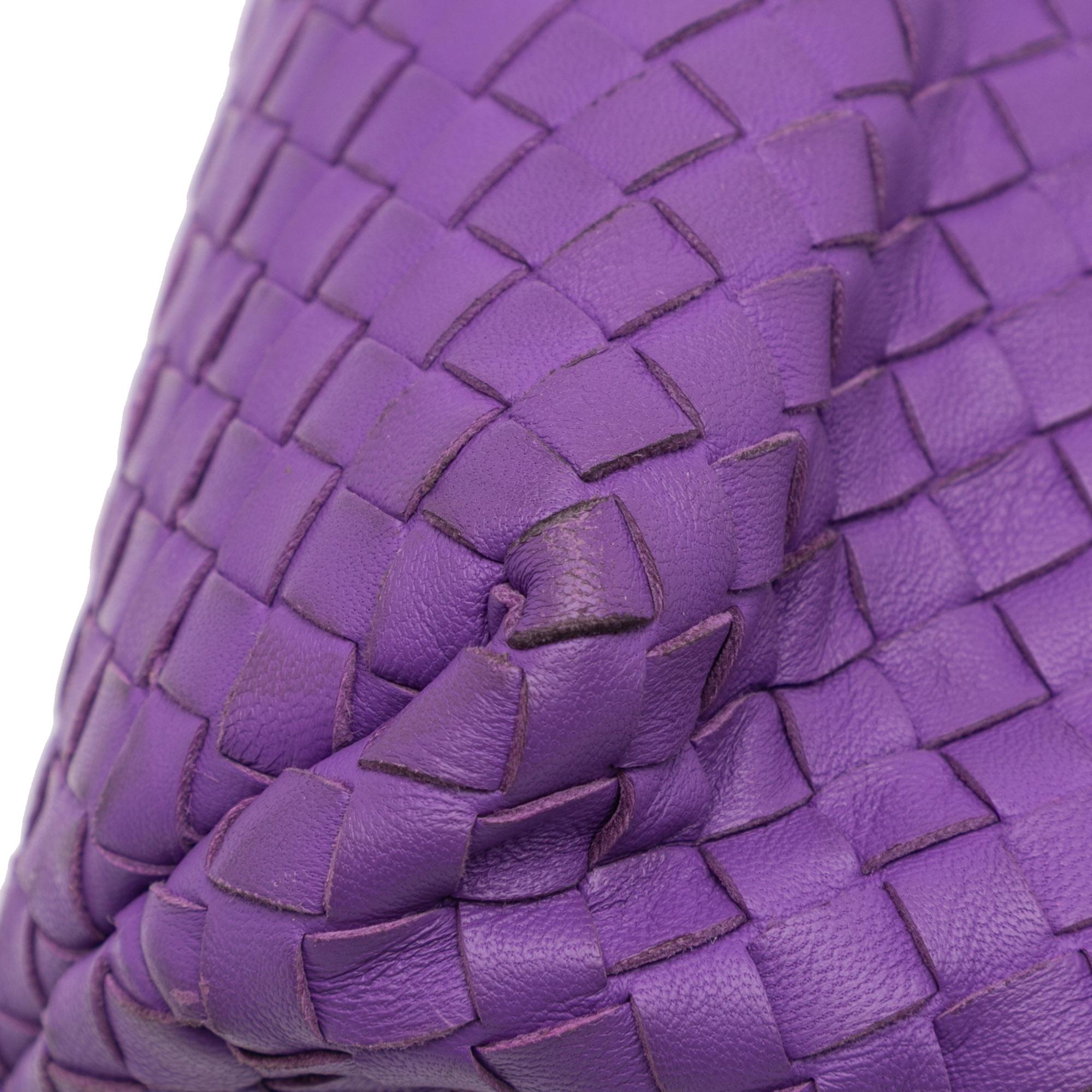 Bottega Veneta Small Nappa Intrecciato Olimpia Shoulder Bag