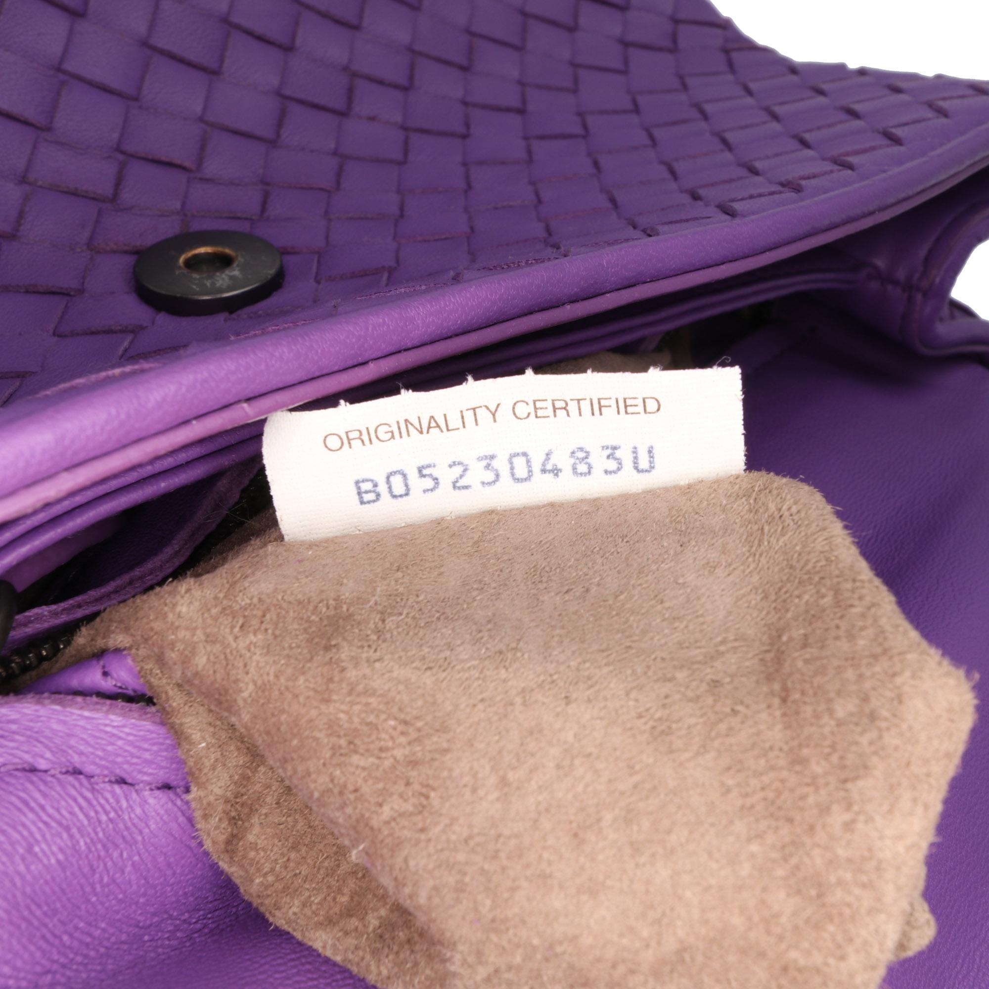 Bottega Veneta Small Nappa Intrecciato Olimpia Shoulder Bag