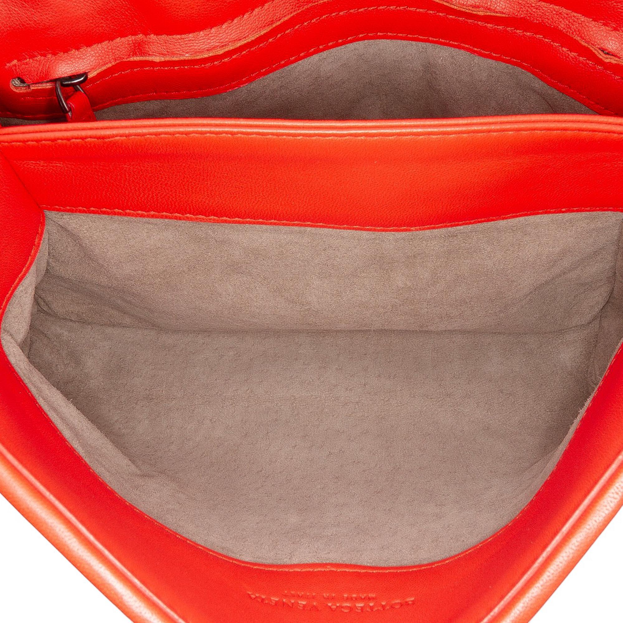 Bottega Veneta Small Nappa Intrecciato Olimpia Shoulder Bag