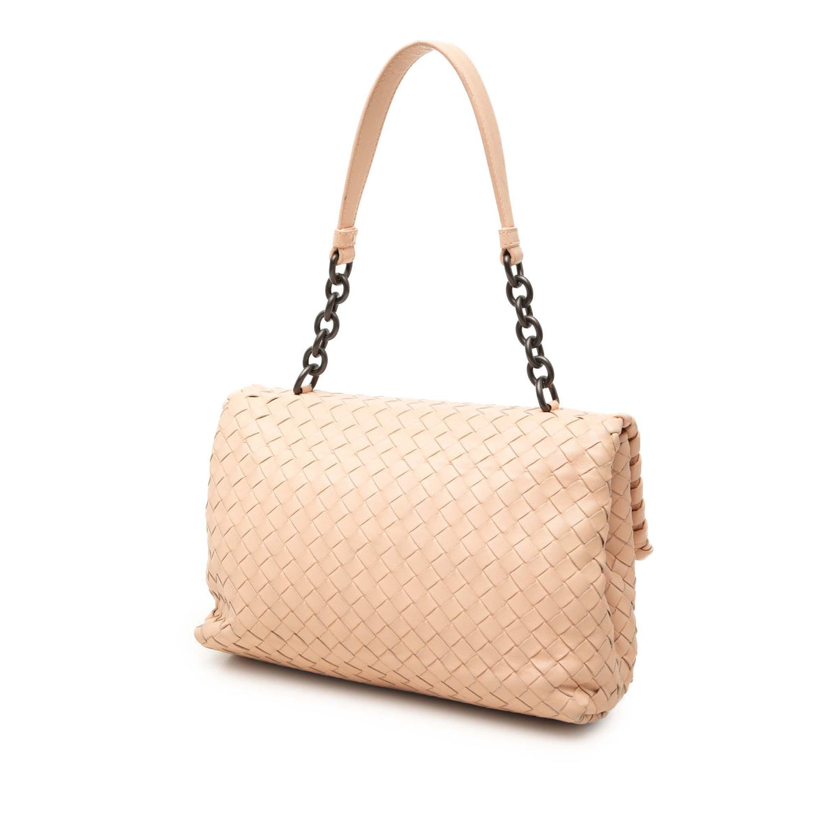 Bottega Veneta Small Nappa Intrecciato Olimpia Shoulder Bag
