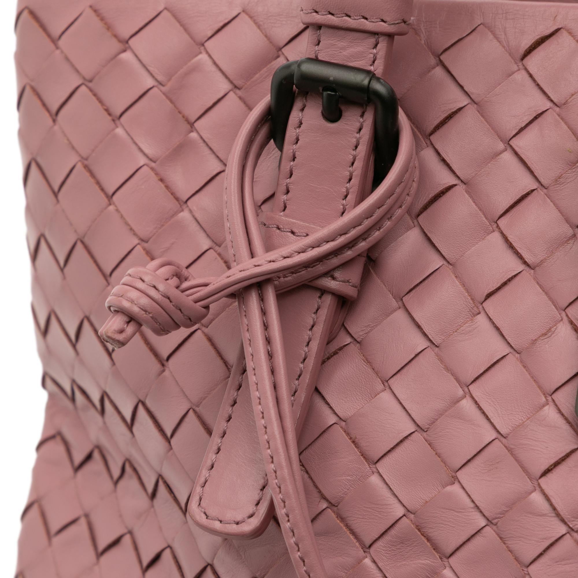Bottega Veneta Small Nappa Intrecciato Roma Satchel