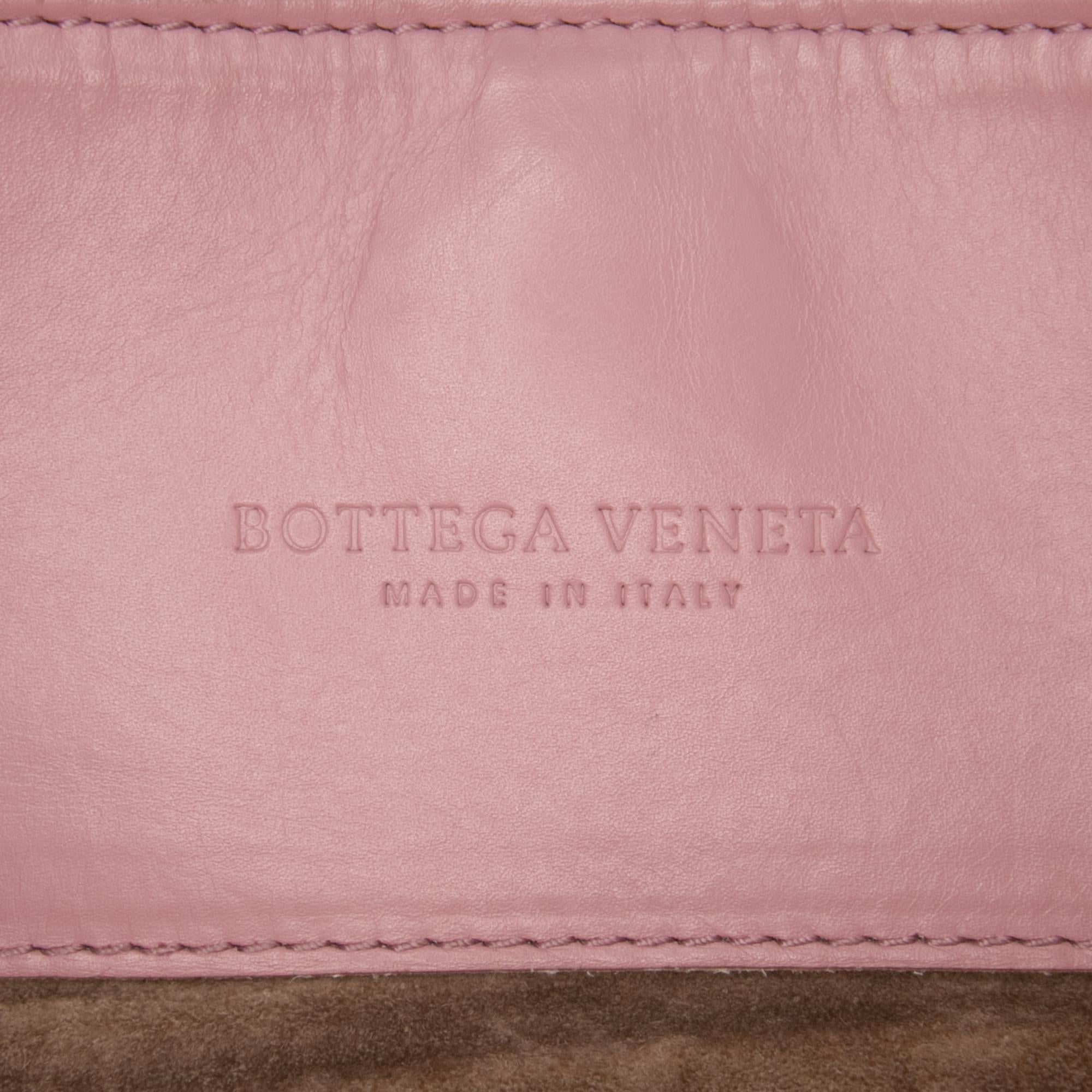 Bottega Veneta Small Nappa Intrecciato Roma Satchel