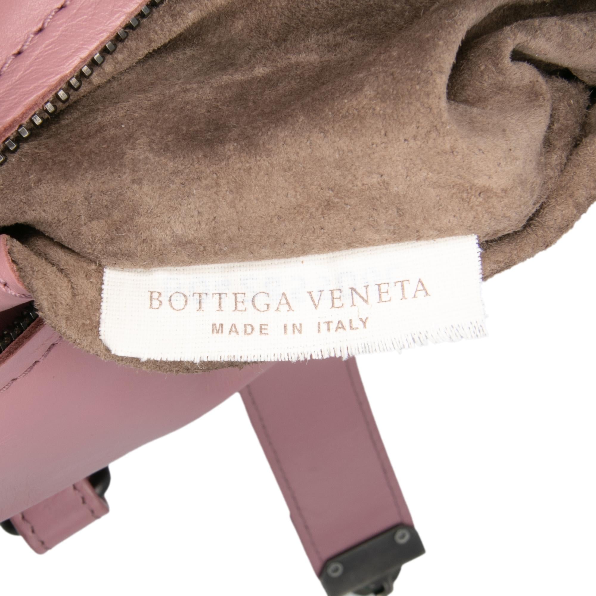 Bottega Veneta Small Nappa Intrecciato Roma Satchel