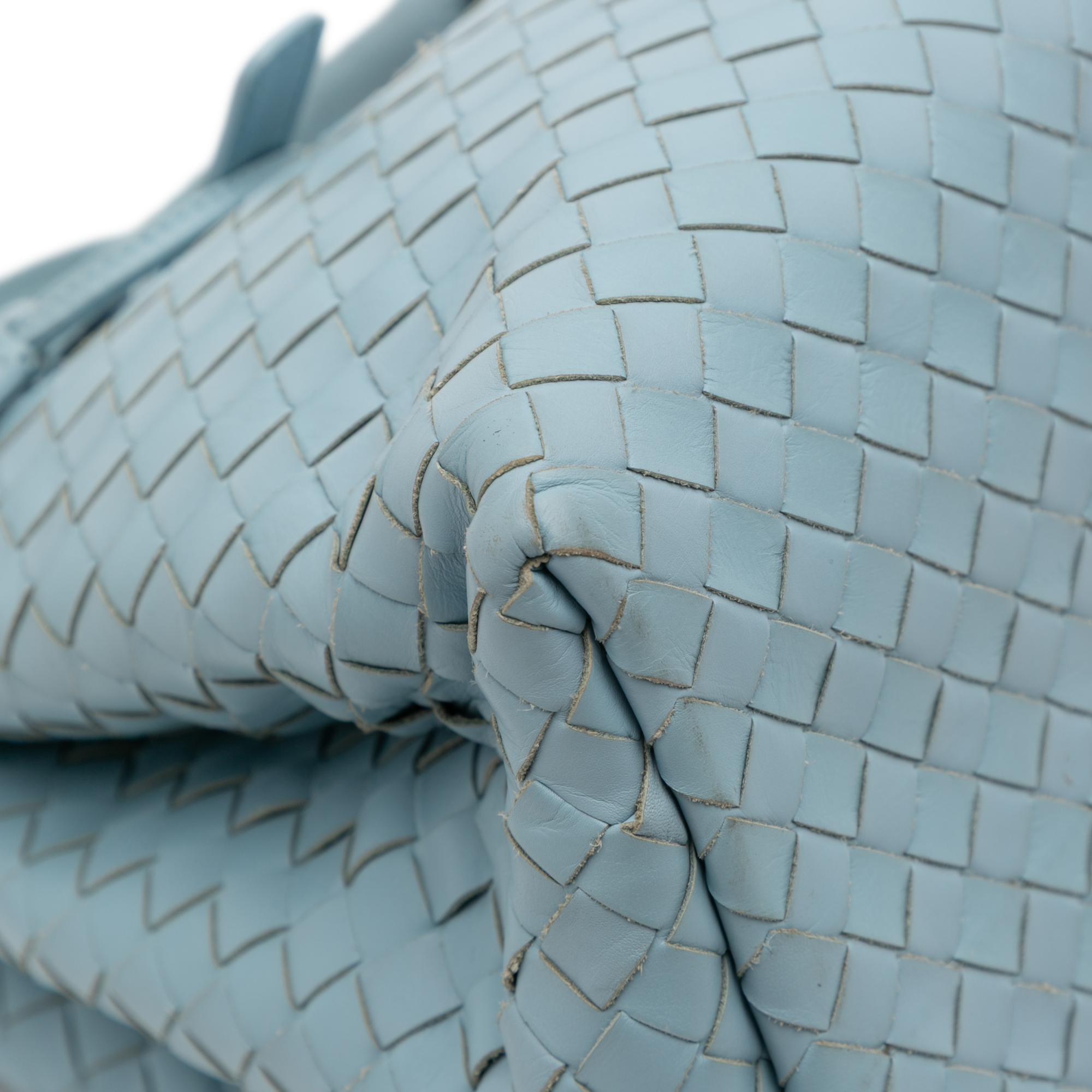 Bottega Veneta Small Nappa Intrecciato Roma Satchel