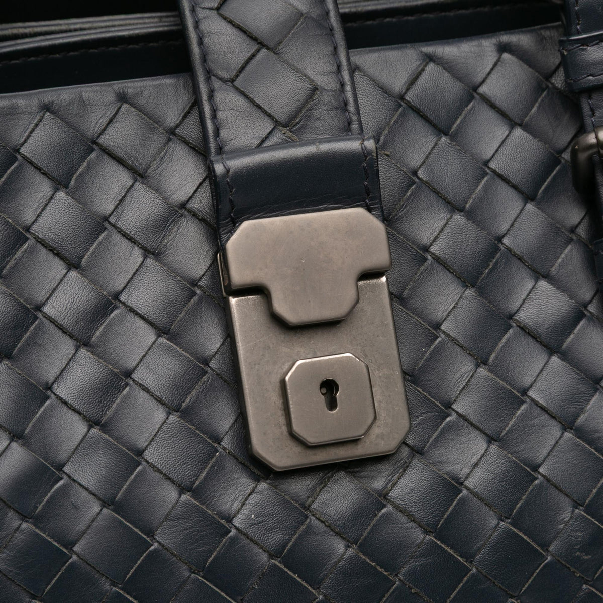 Bottega Veneta Small Nappa Intrecciato Roma Satchel