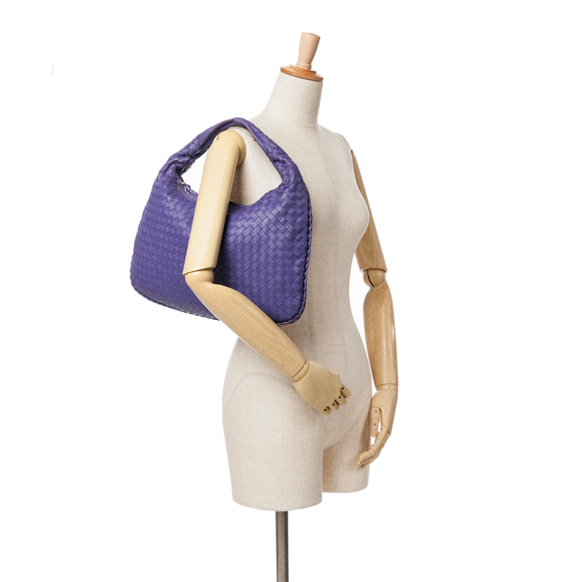 Bottega Veneta Small Nappa Intrecciato Veneta Hobo