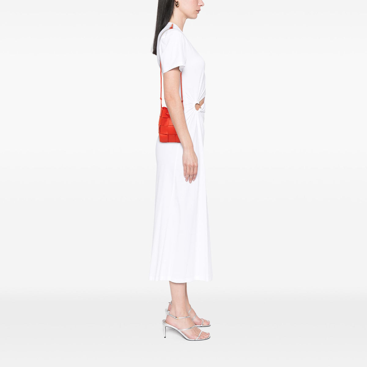 Bottega Veneta Small Nappa Maxi Intrecciato Cassette Bucket Bag