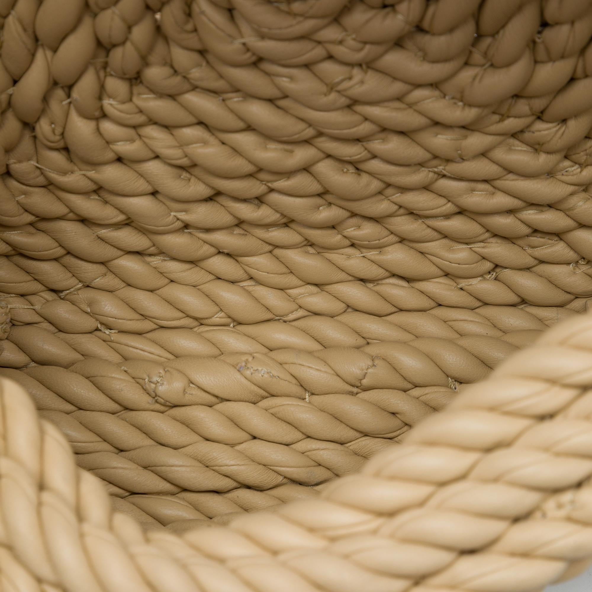 Bottega Veneta Twisted Lambskin Torchon Tasseled Crossbody
