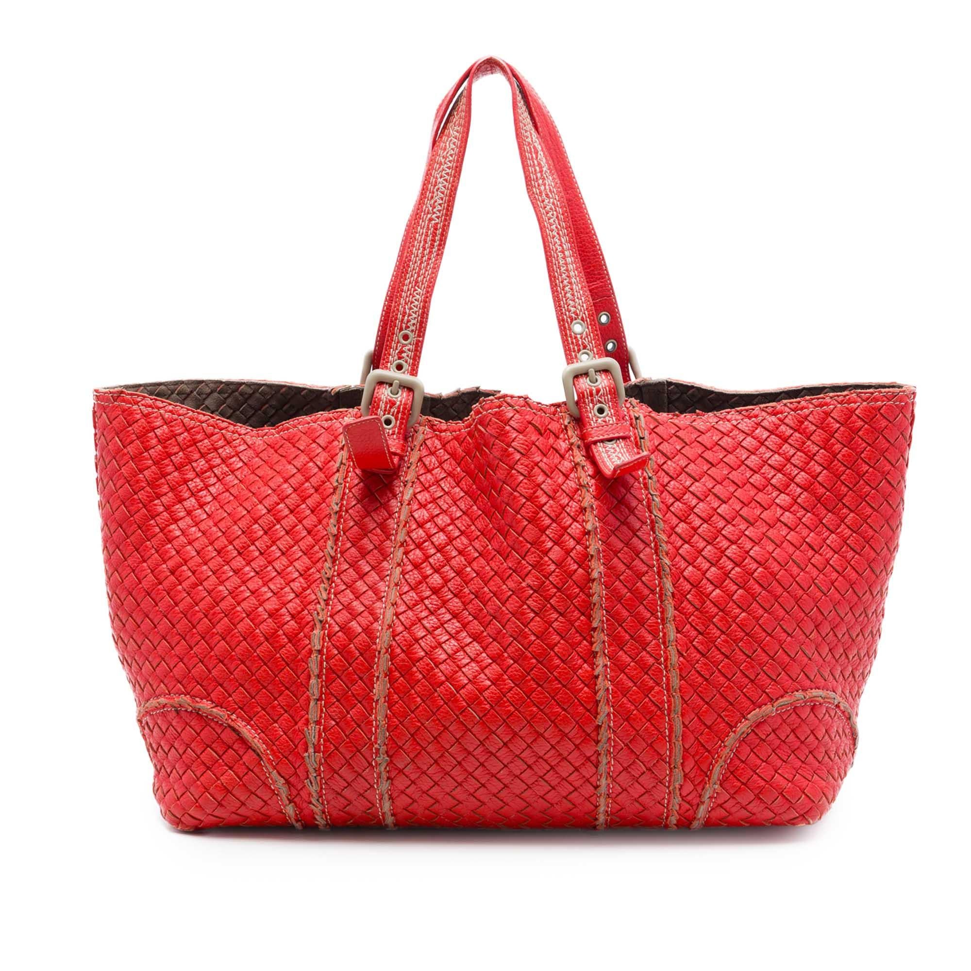 Bottega Veneta XL Nappa Intrecciato Stitch Tote