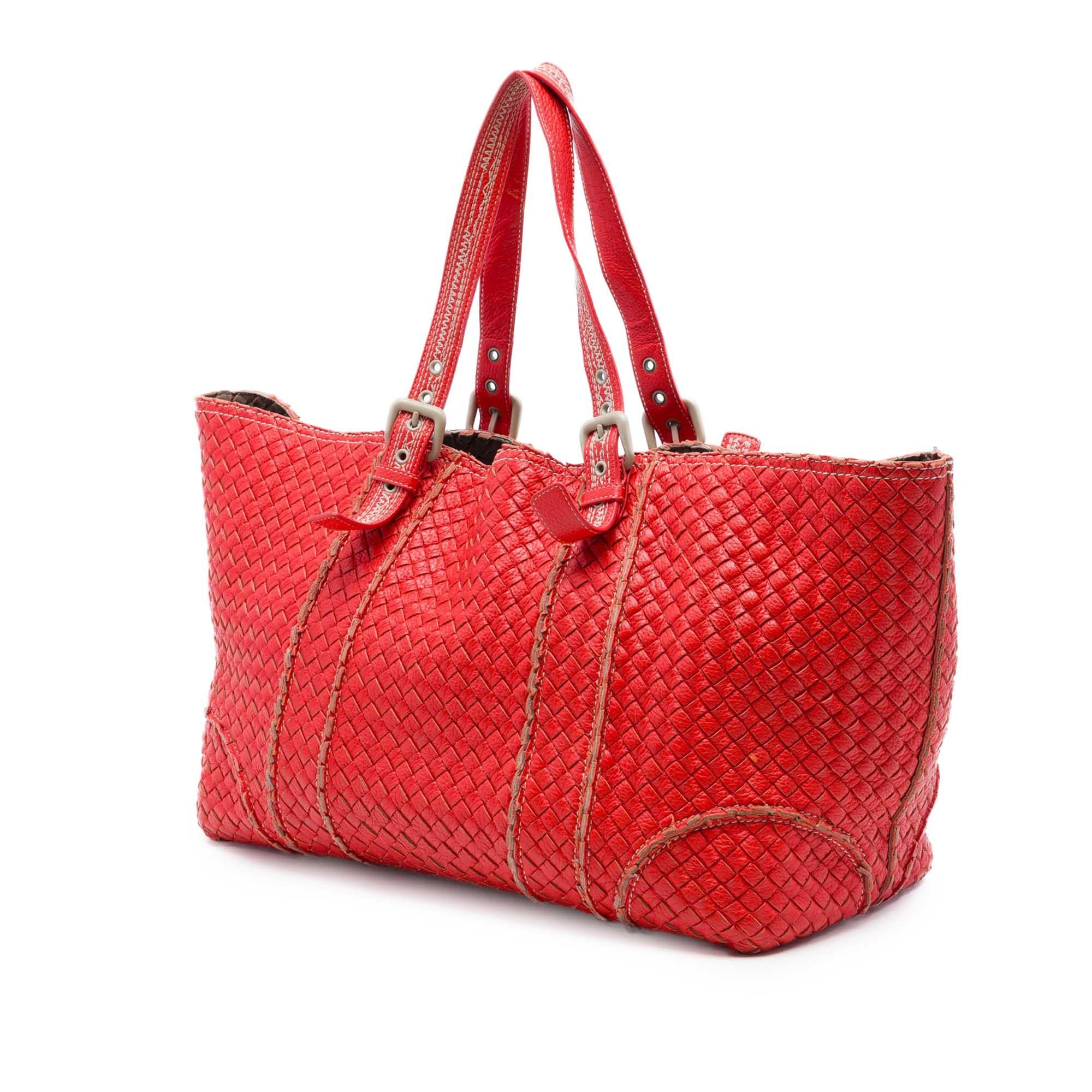 Bottega Veneta XL Nappa Intrecciato Stitch Tote