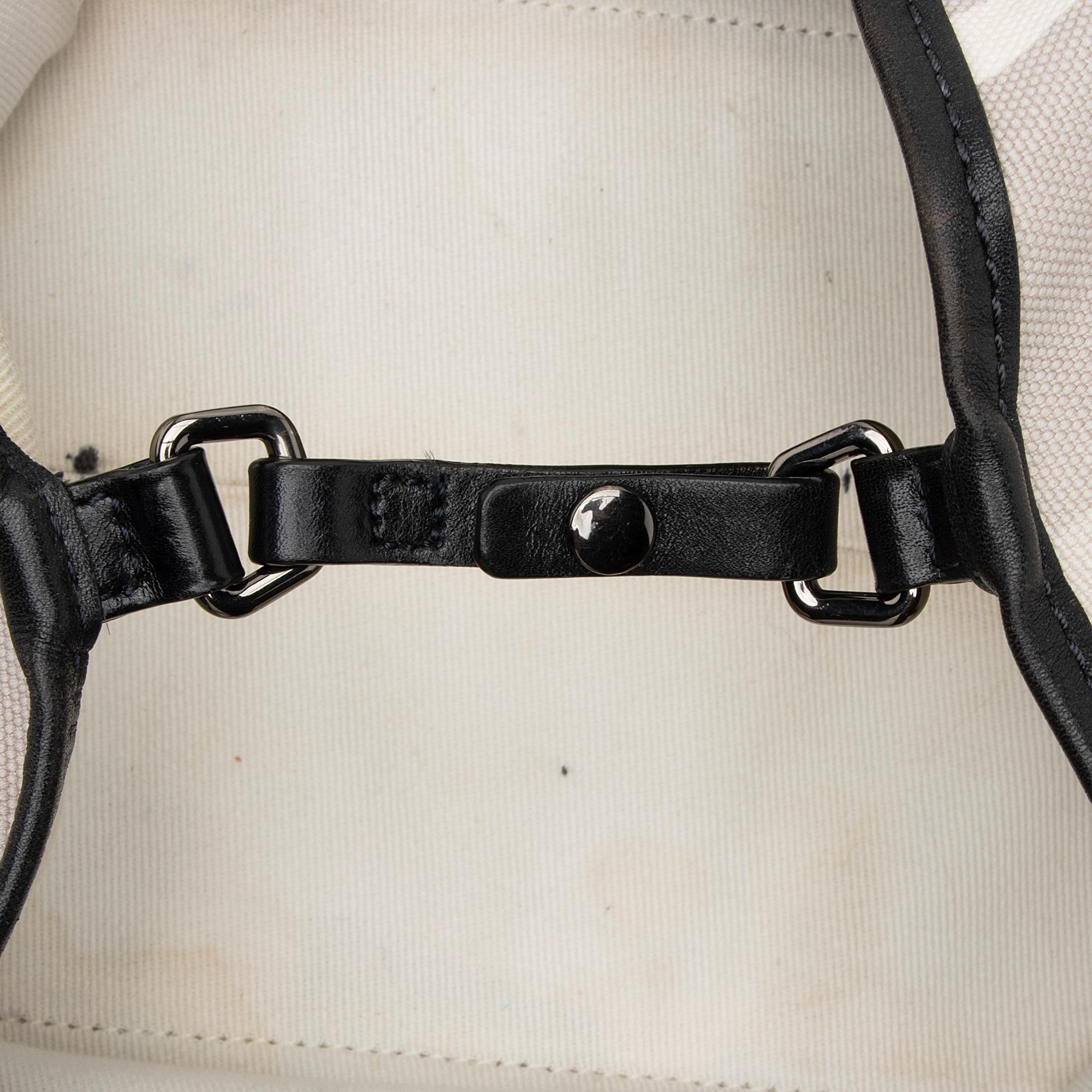 Burberry Brushstroke Mega Check Canvas Large Shopper Tote (SHF-23207)