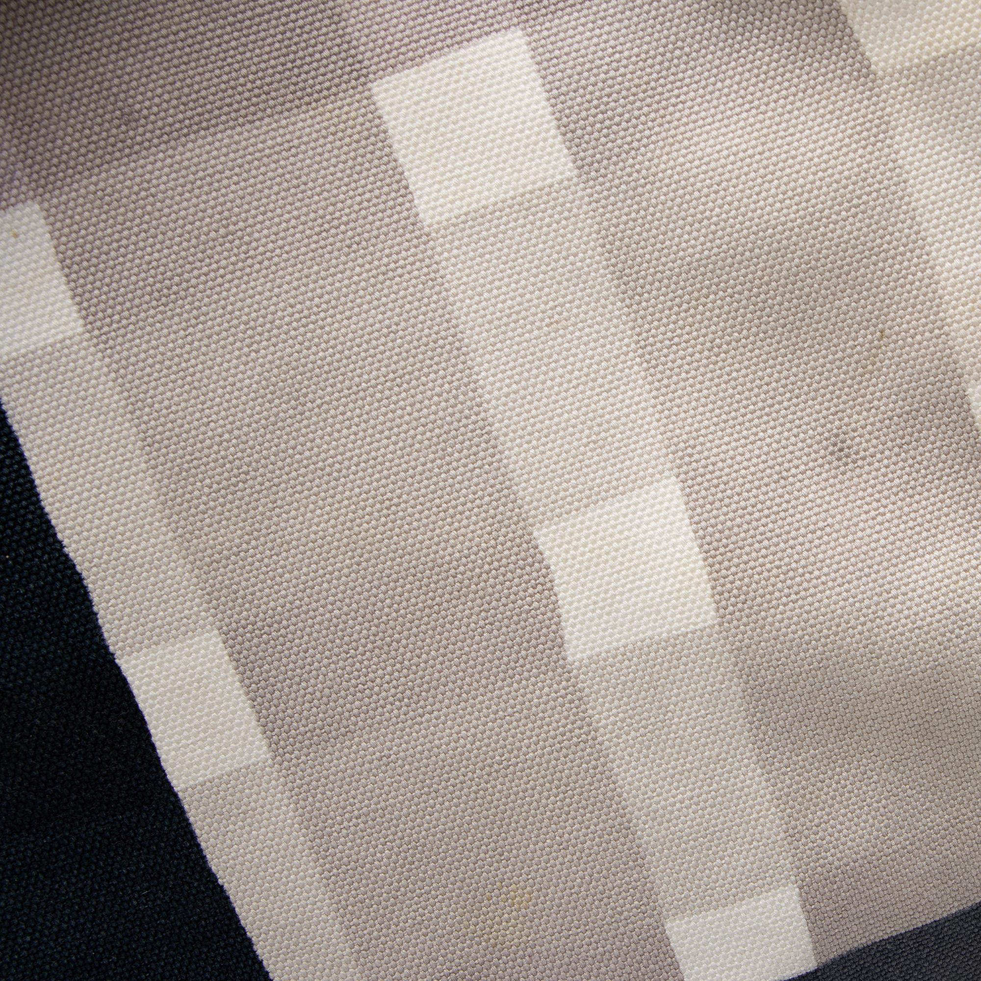 Burberry Brushstroke Mega Check Canvas Large Shopper Tote (SHF-23207)