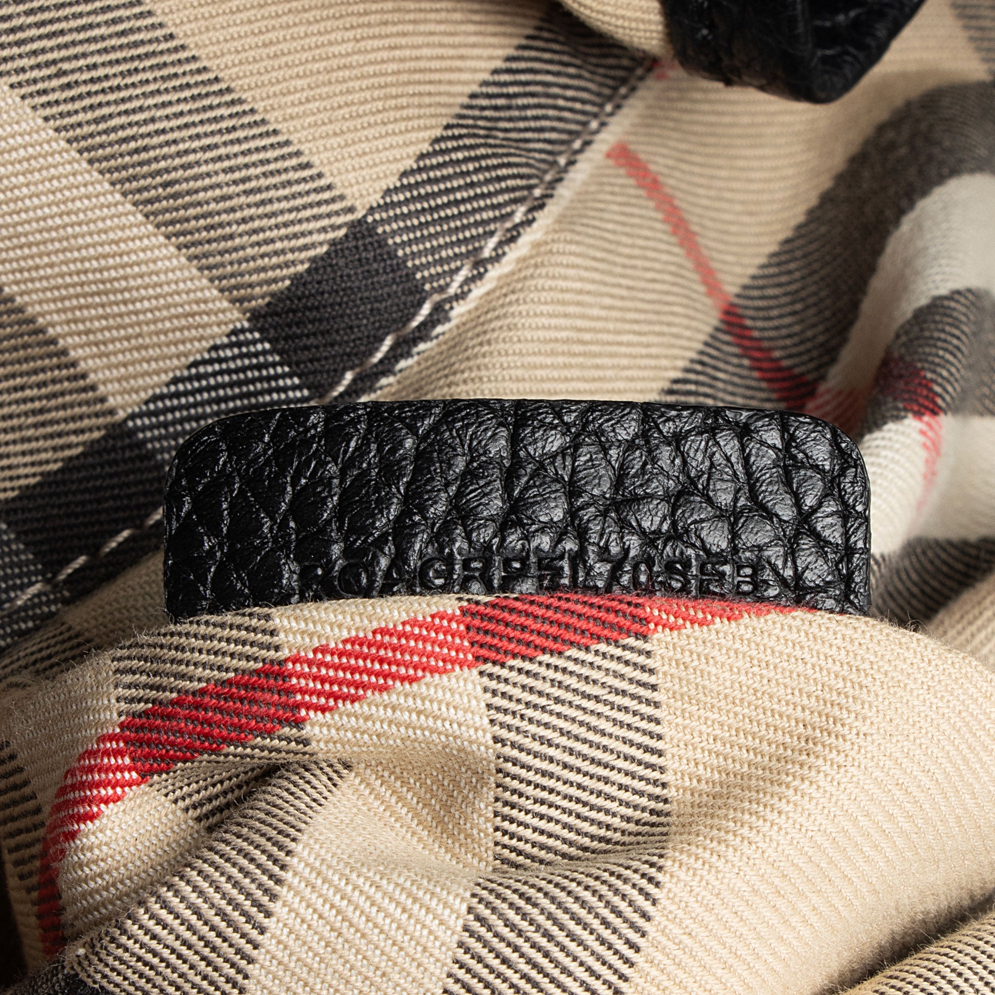 Burberry Calfskin Cale Medium Hobo